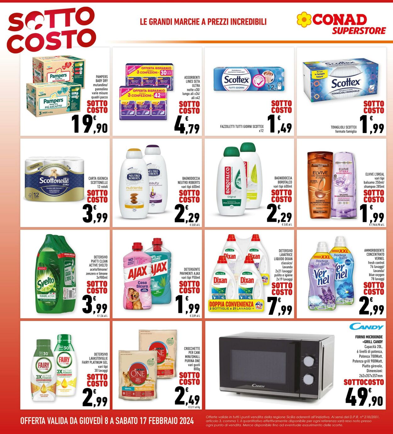 Volantino Conad 08.02.2024 - 17.02.2024