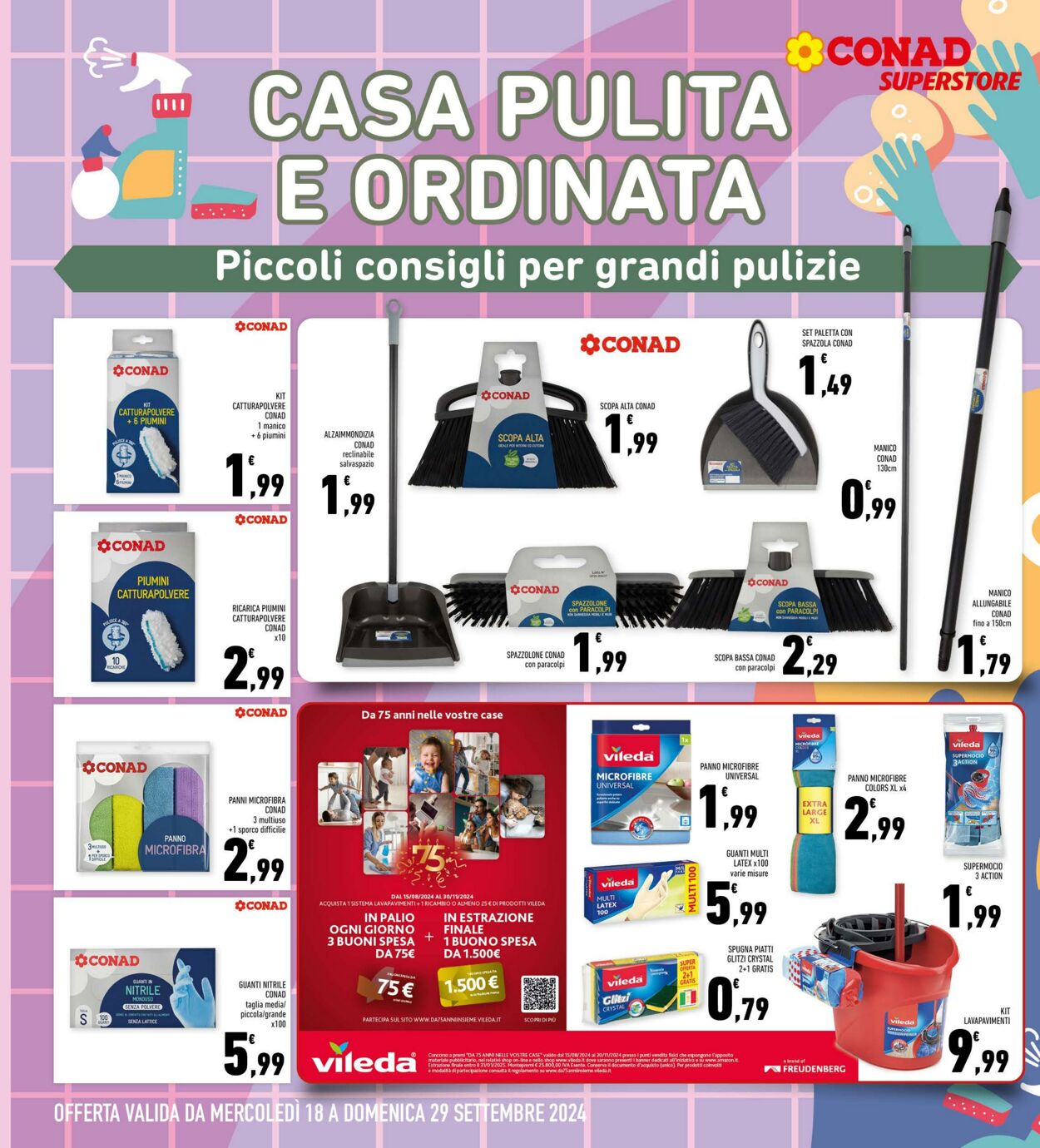 Volantino Conad 18.09.2024 - 29.09.2024