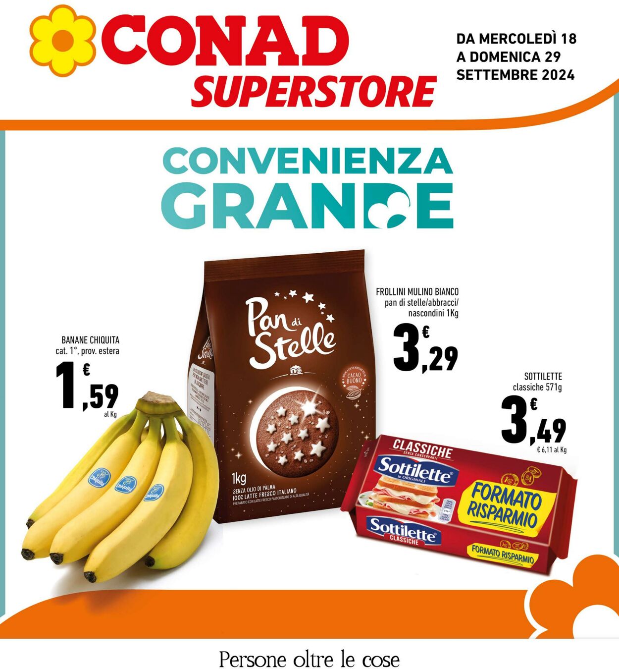 Volantino Conad 18.09.2024 - 29.09.2024