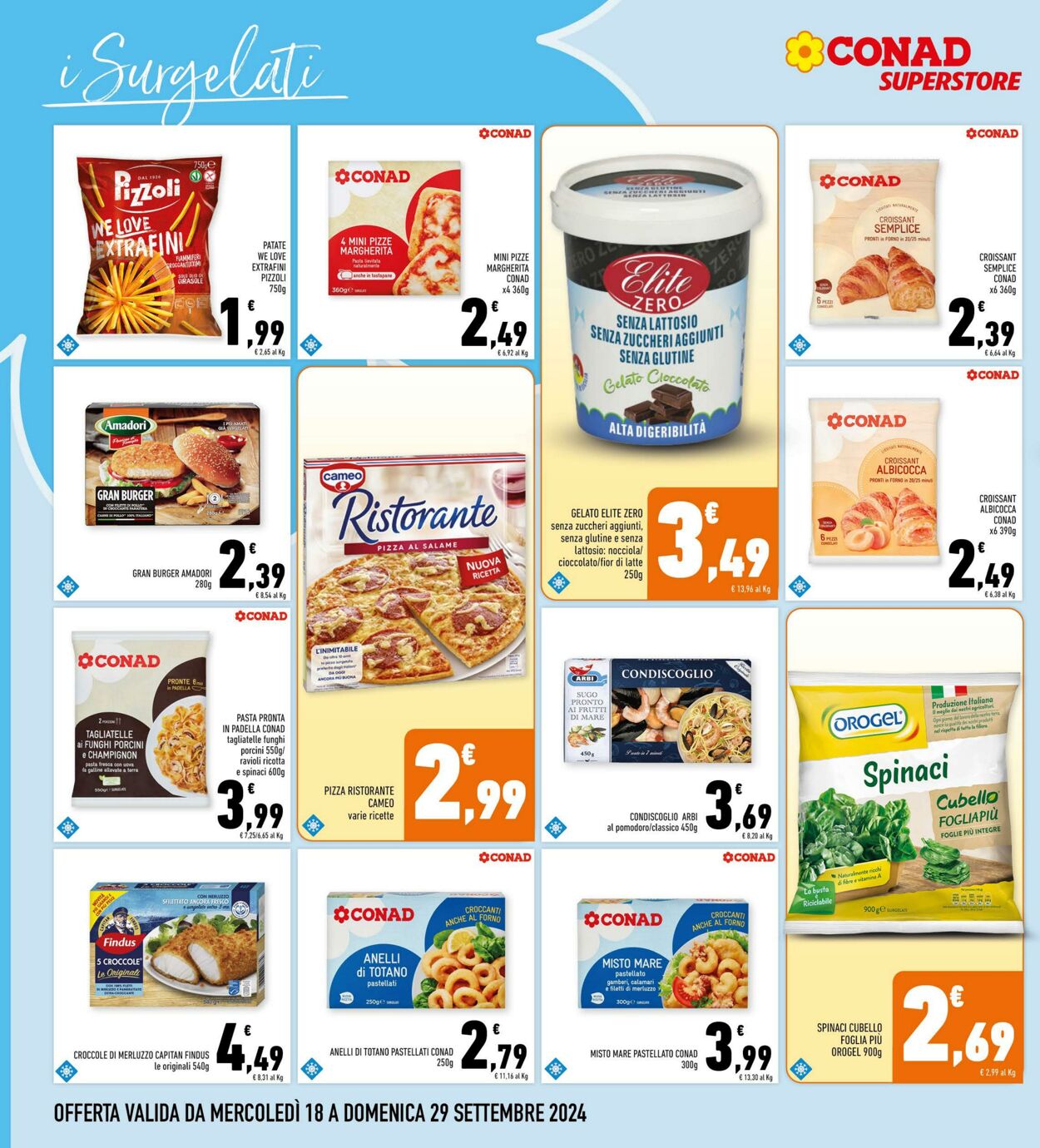 Volantino Conad 18.09.2024 - 29.09.2024