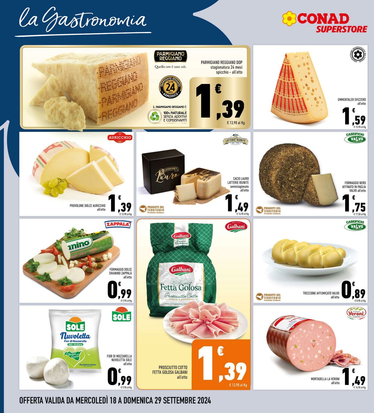 Volantino Conad 18.09.2024 - 29.09.2024