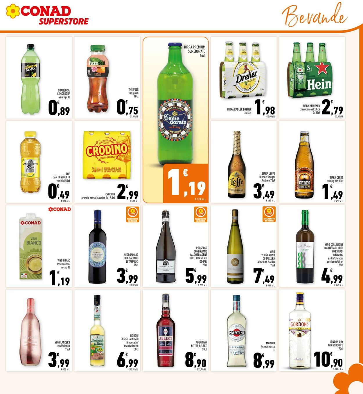 Volantino Conad 18.09.2024 - 29.09.2024