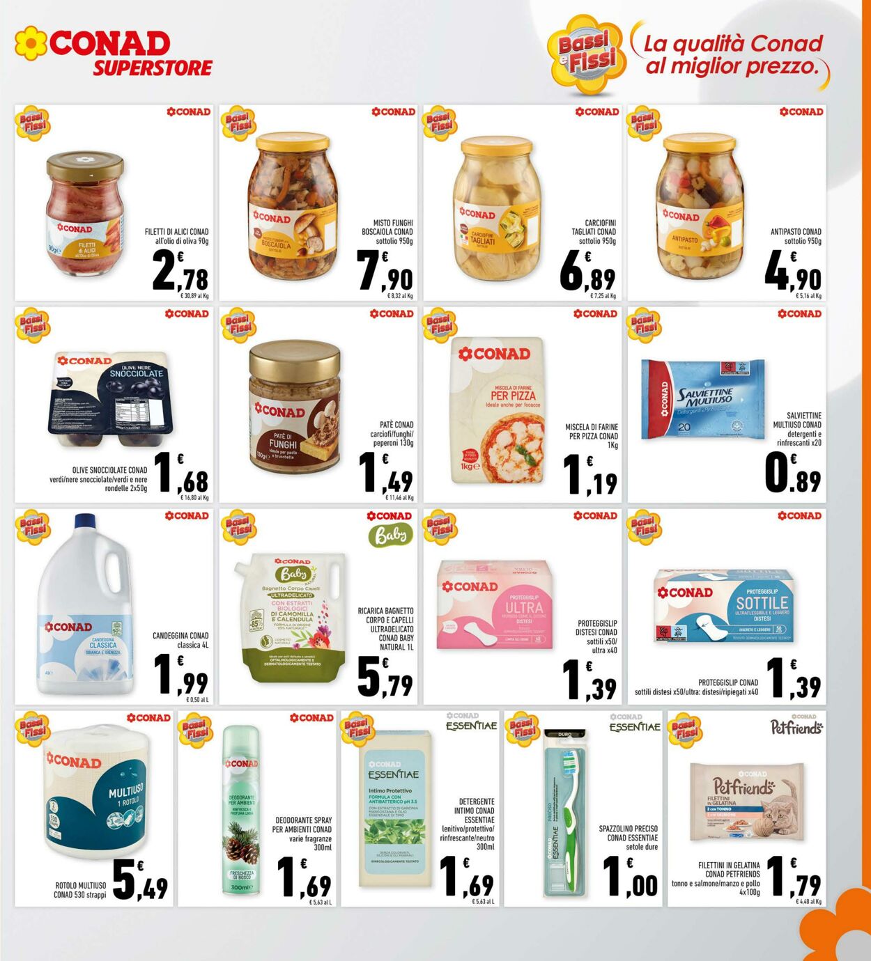 Volantino Conad 18.09.2024 - 29.09.2024