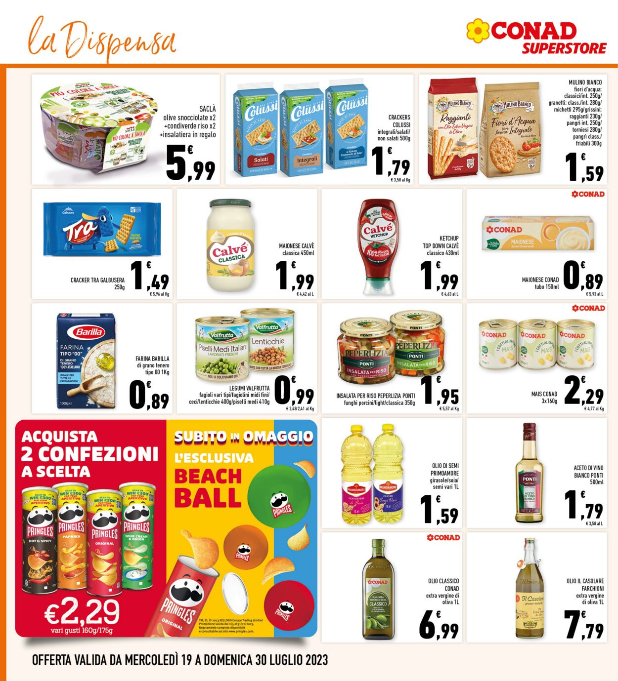 Volantino Conad 19.07.2023 - 30.07.2023