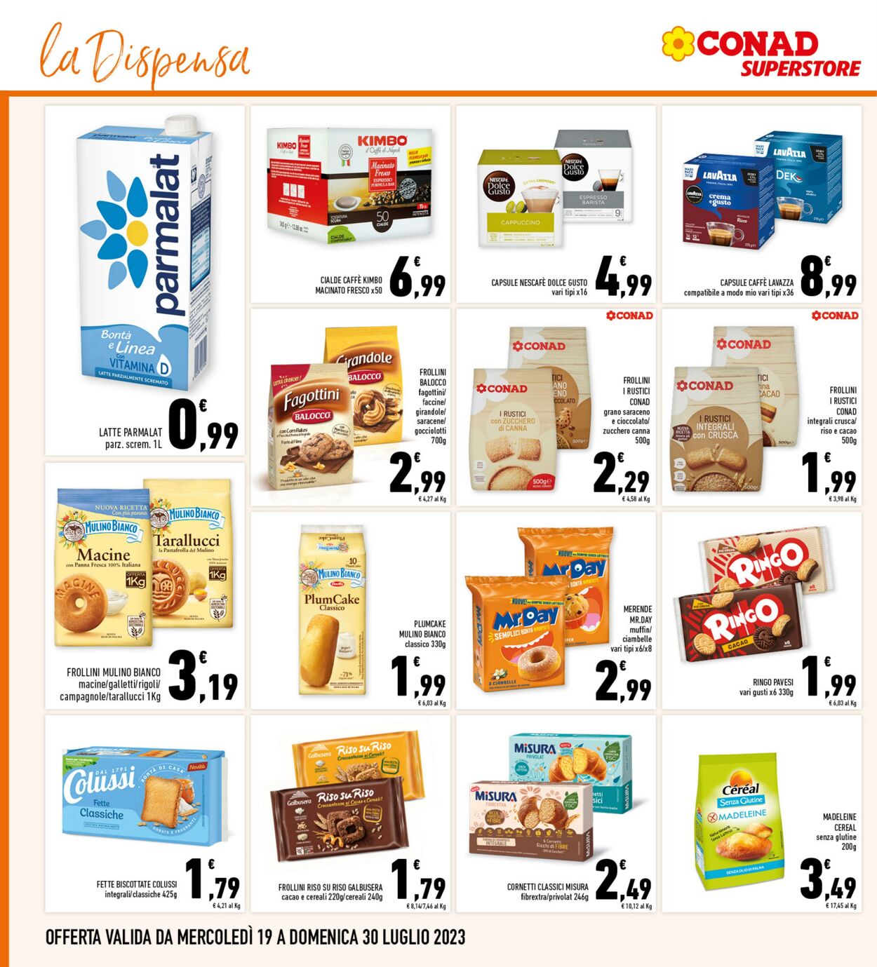 Volantino Conad 19.07.2023 - 30.07.2023