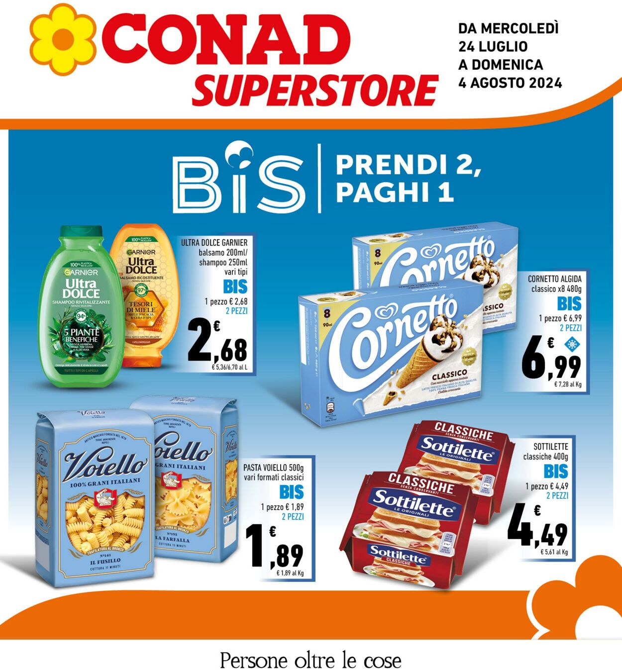 Volantino Conad 24.07.2024 - 04.08.2024