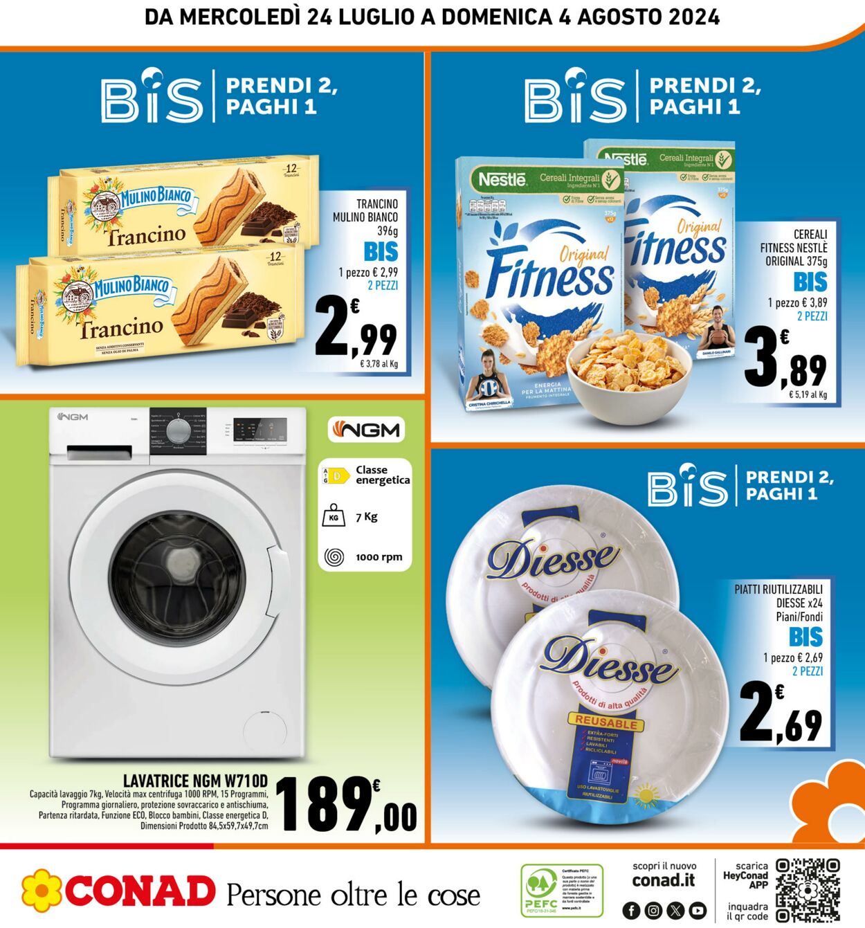 Volantino Conad 24.07.2024 - 04.08.2024