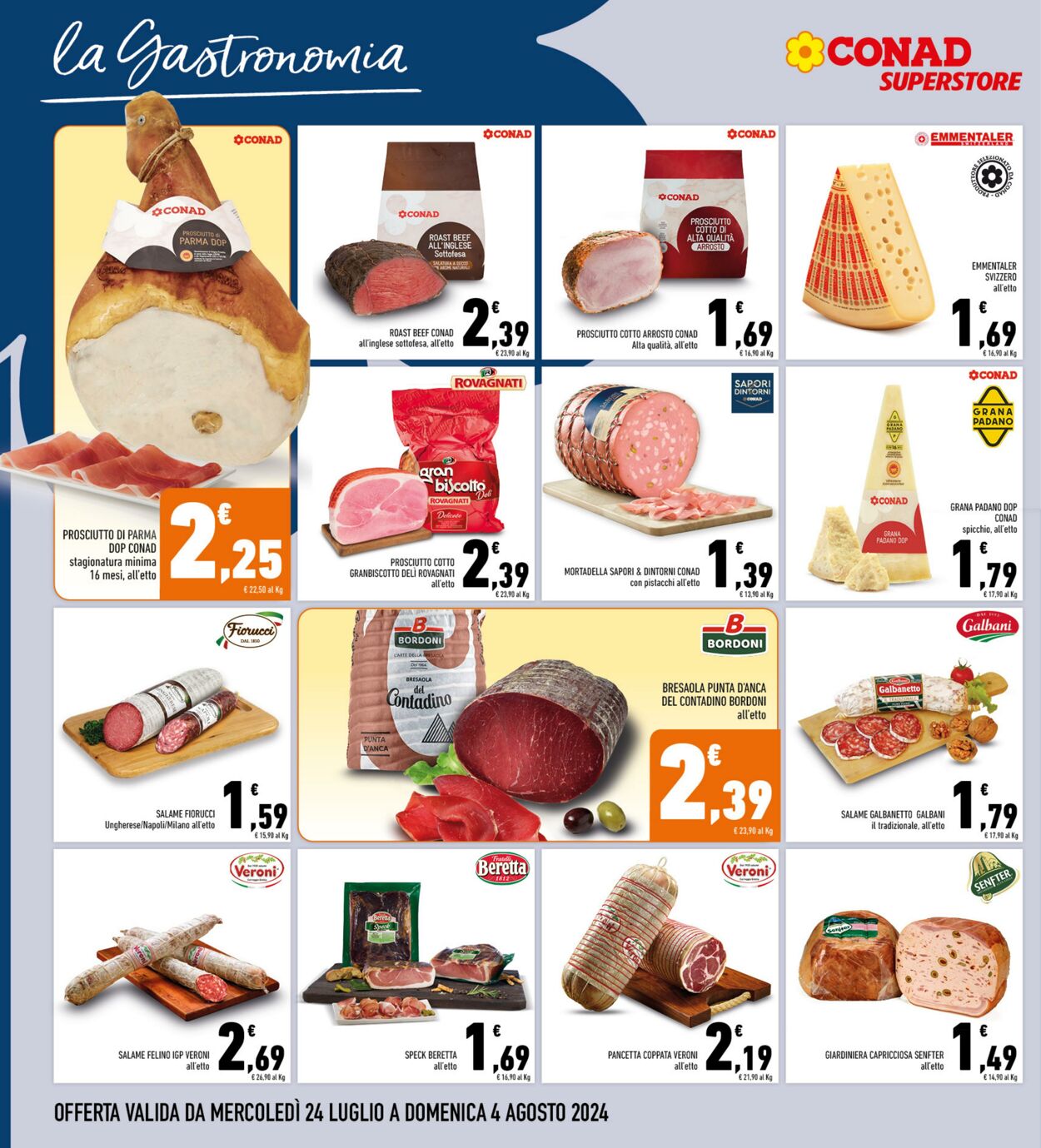 Volantino Conad 24.07.2024 - 04.08.2024