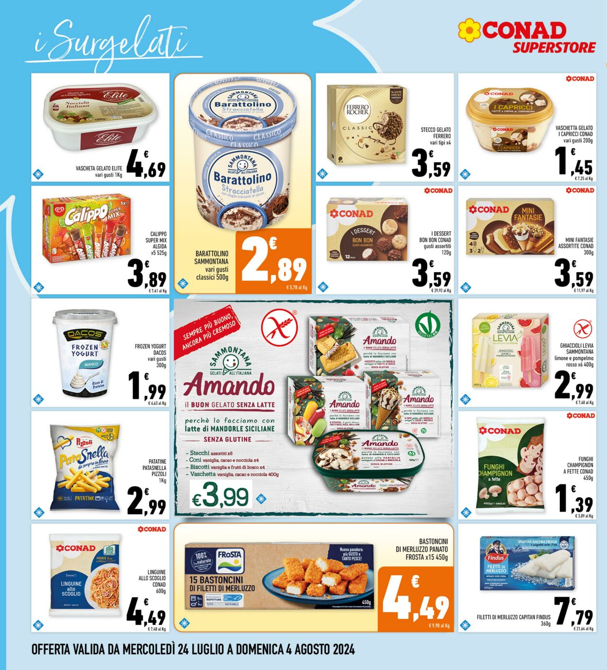 Volantino Conad 24.07.2024 - 04.08.2024