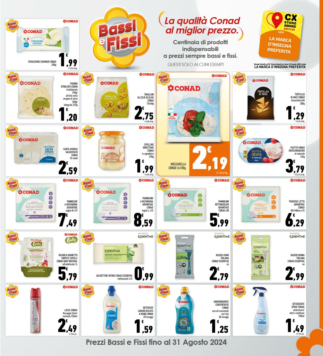 Volantino Conad 24.07.2024 - 04.08.2024