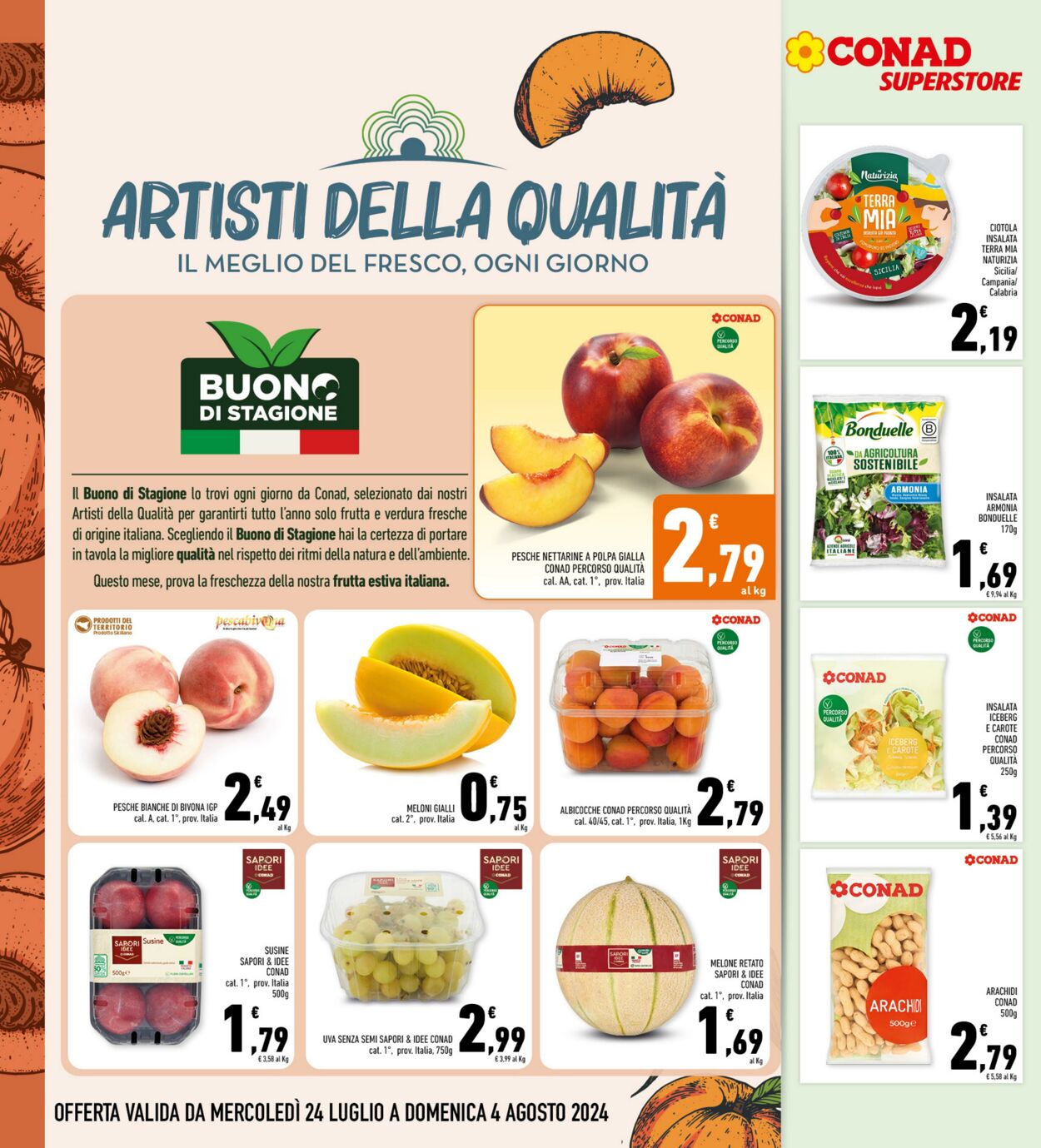 Volantino Conad 24.07.2024 - 04.08.2024