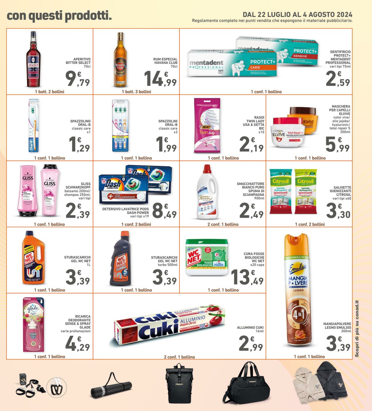 Volantino Conad 24.07.2024 - 04.08.2024