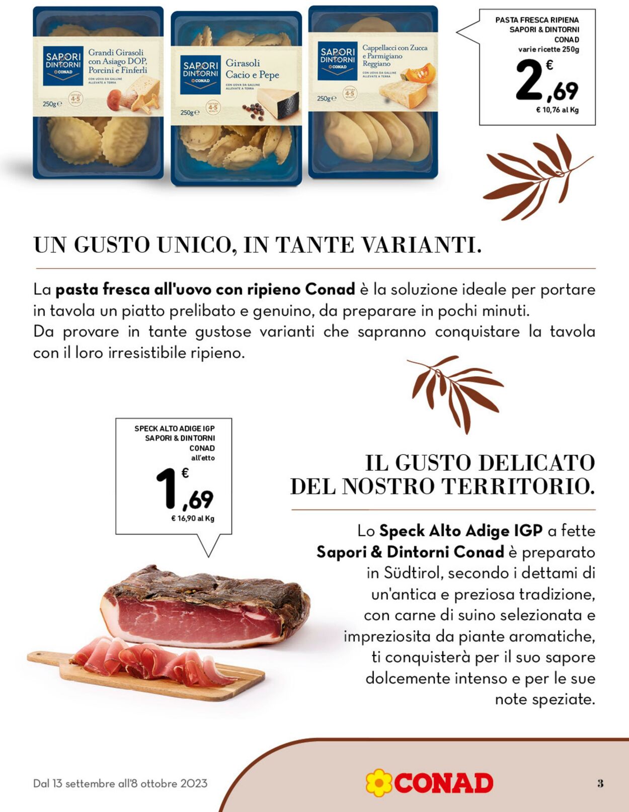 Volantino Conad 13.09.2023 - 08.10.2023