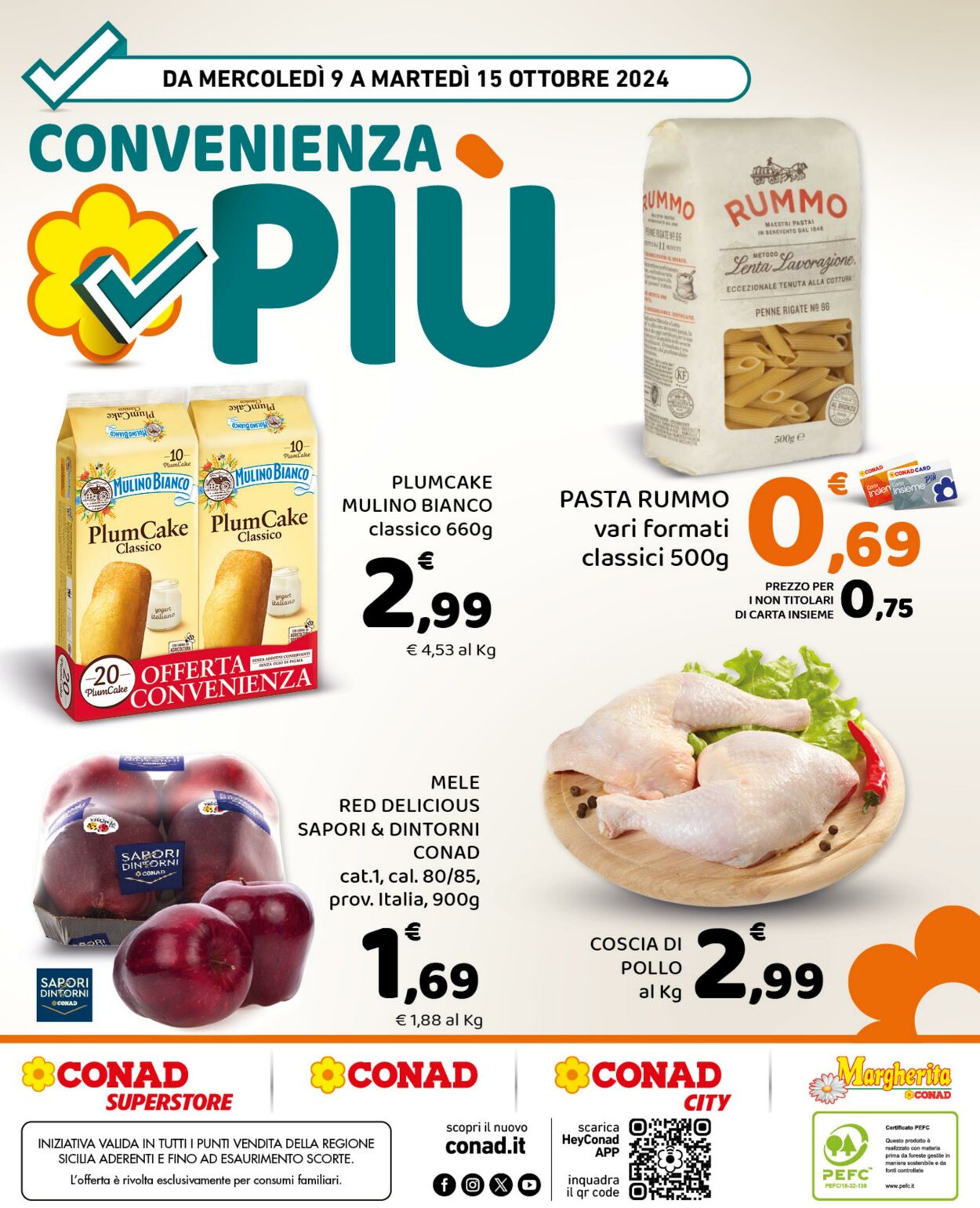 Volantino Conad 09.10.2024 - 15.10.2024