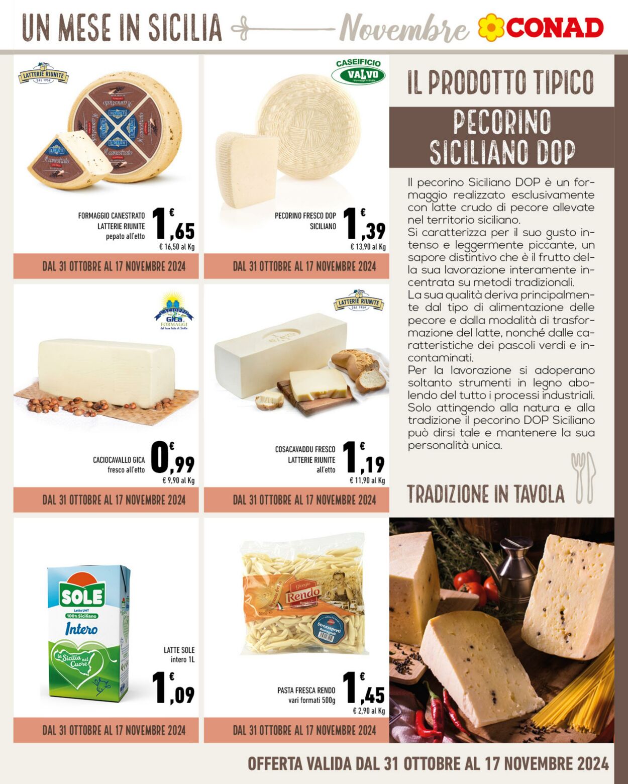 Volantino Conad 31.10.2024 - 30.11.2024