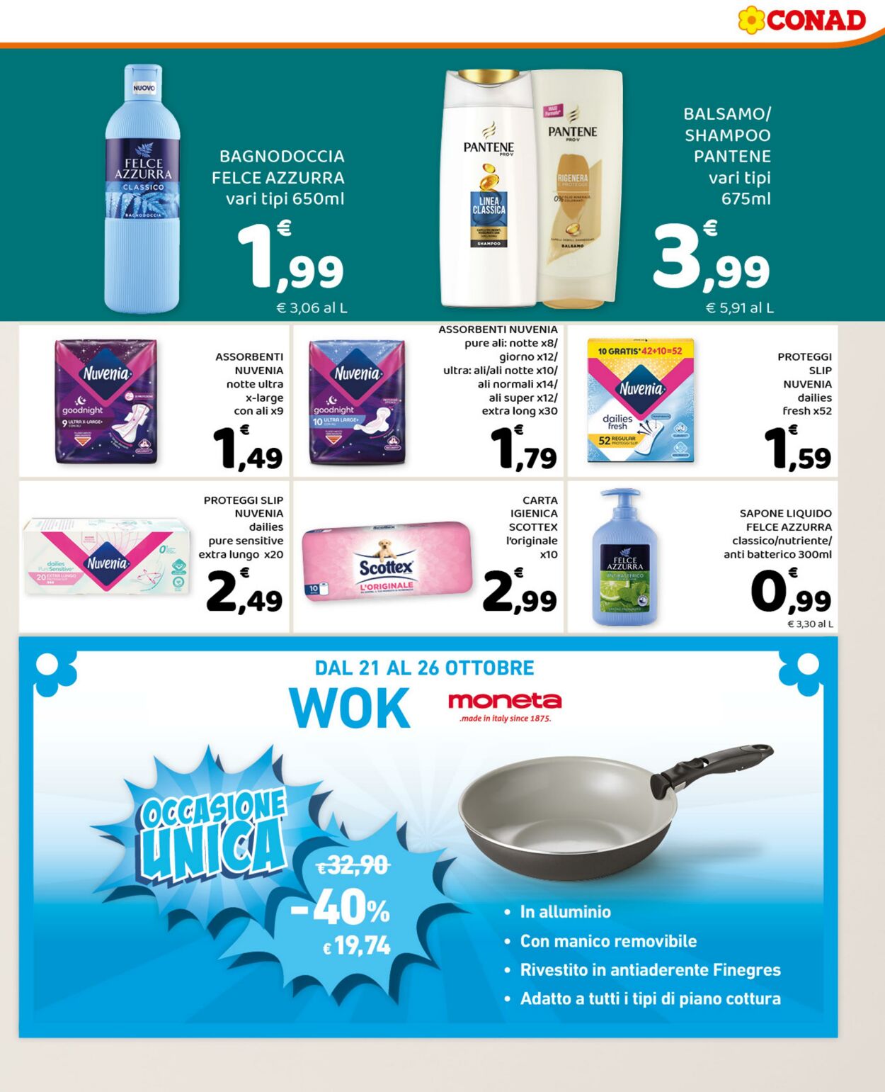 Volantino Conad 23.10.2024 - 01.11.2024