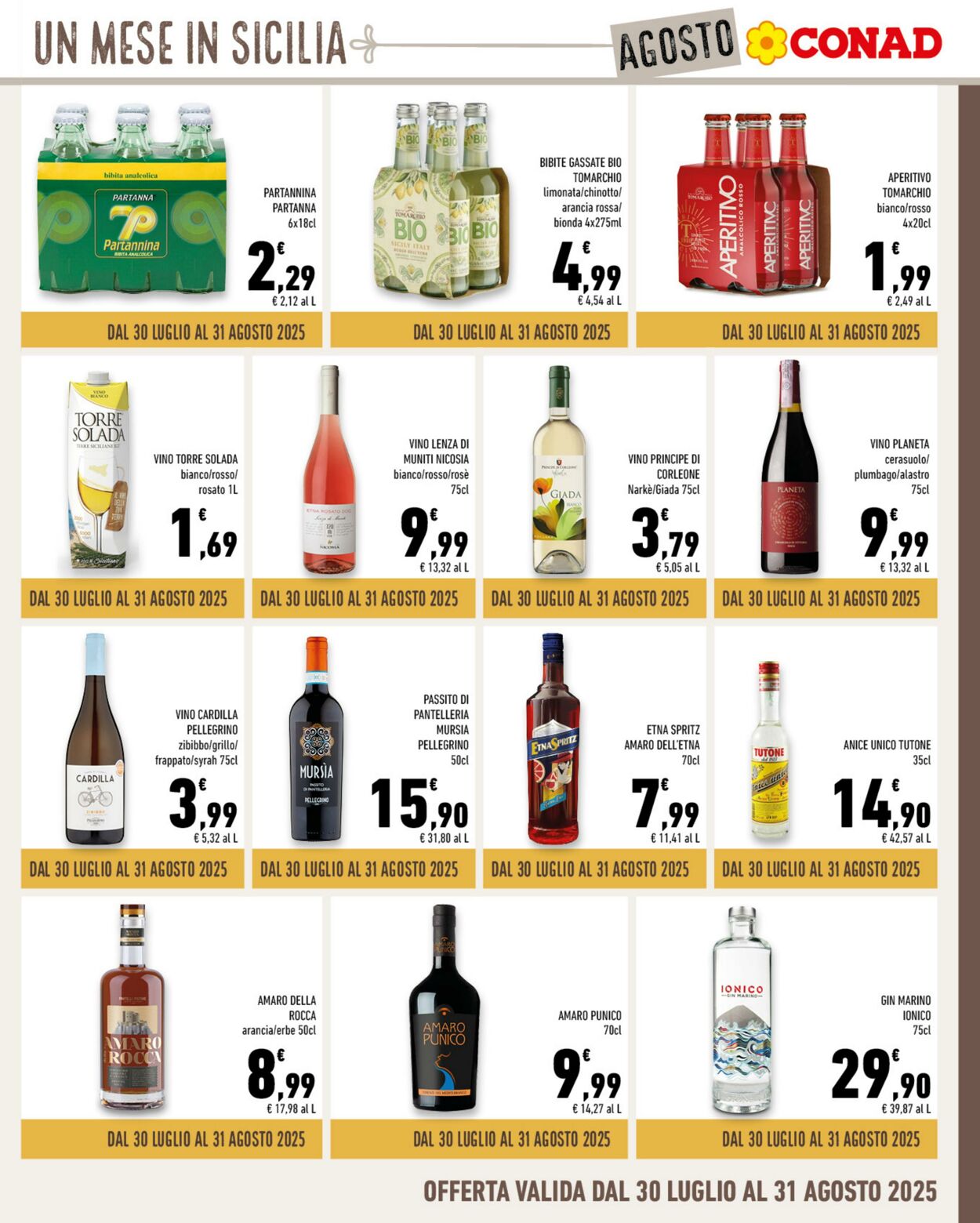 Volantino Conad 28.07.2025 - 28.07.2025
