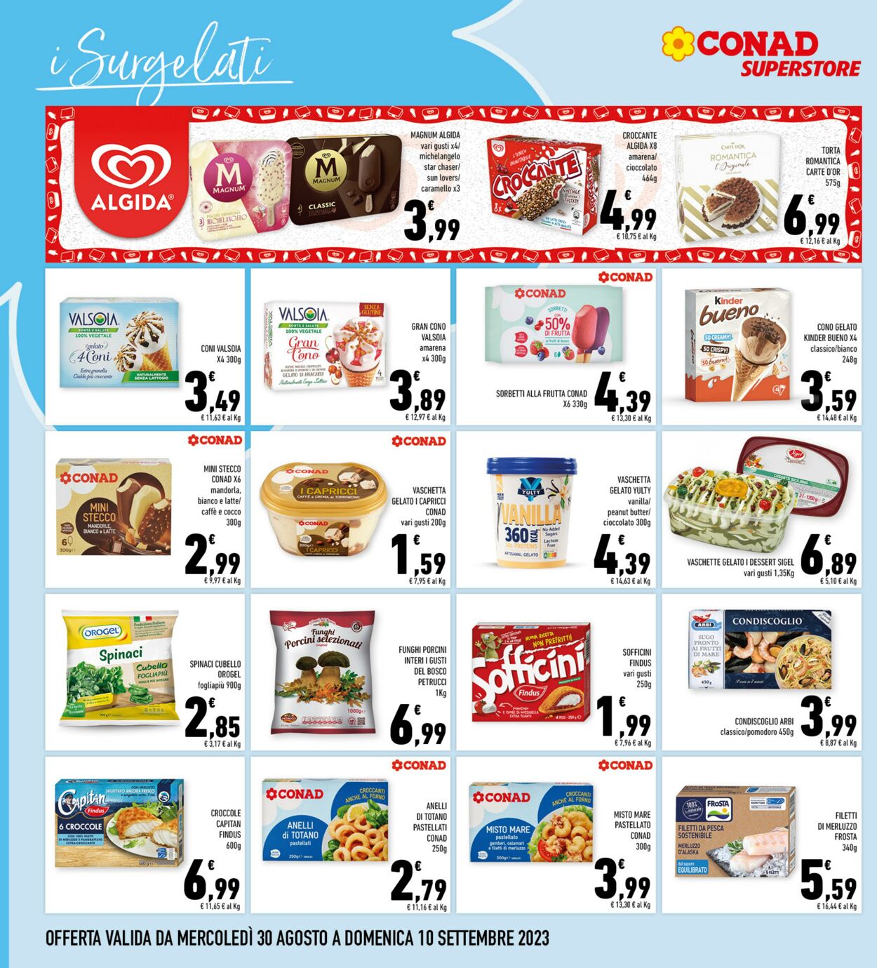 Volantino Conad 30.08.2023 - 10.09.2023