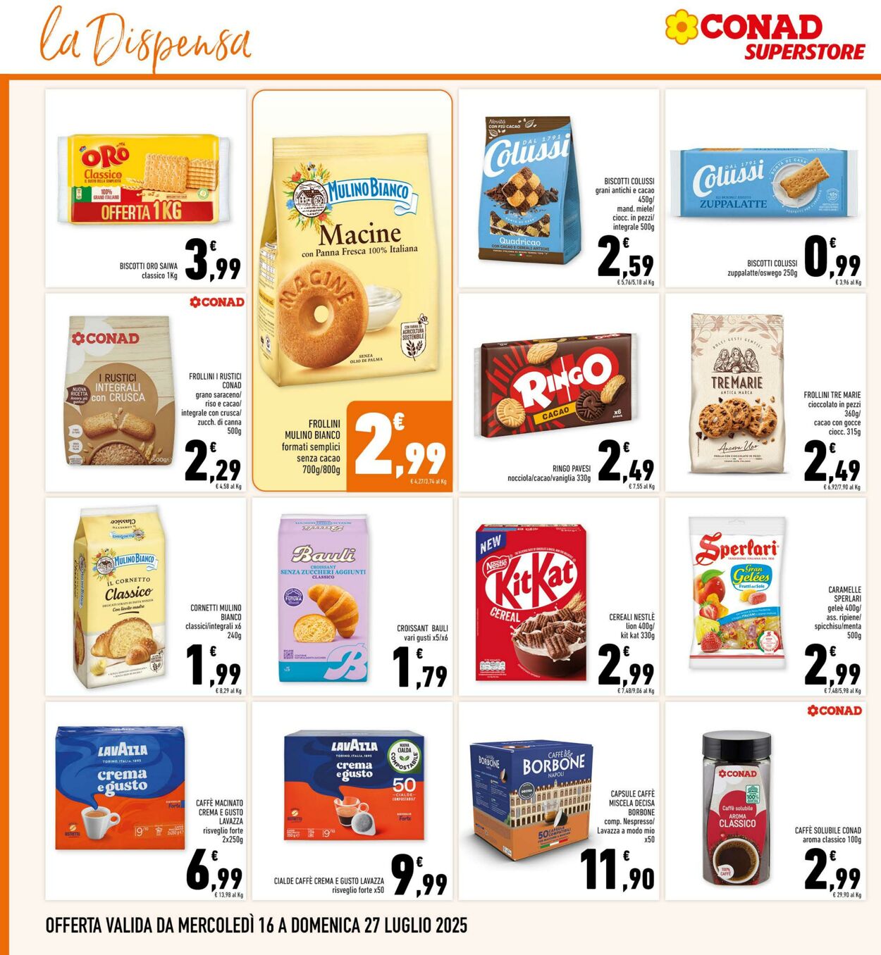 Volantino Conad 25.07.2025 - 25.07.2025