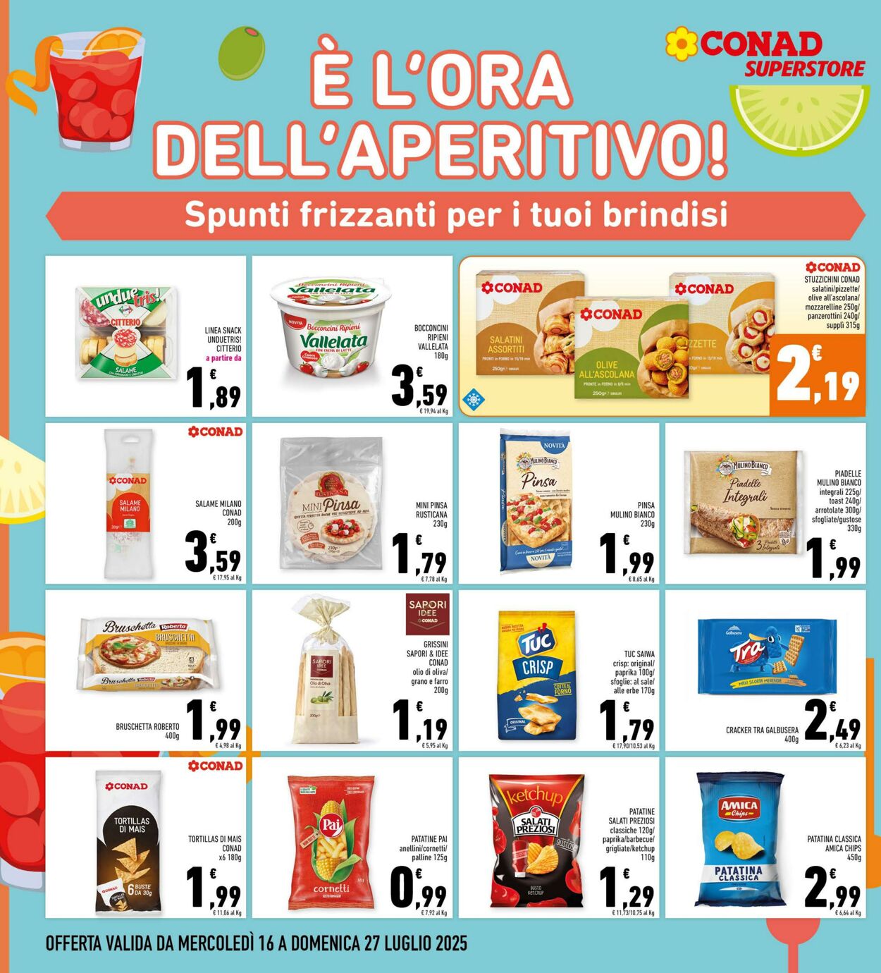 Volantino Conad 25.07.2025 - 25.07.2025