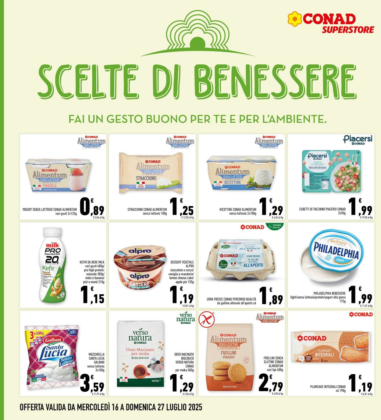 Volantino Conad 25.07.2025 - 25.07.2025