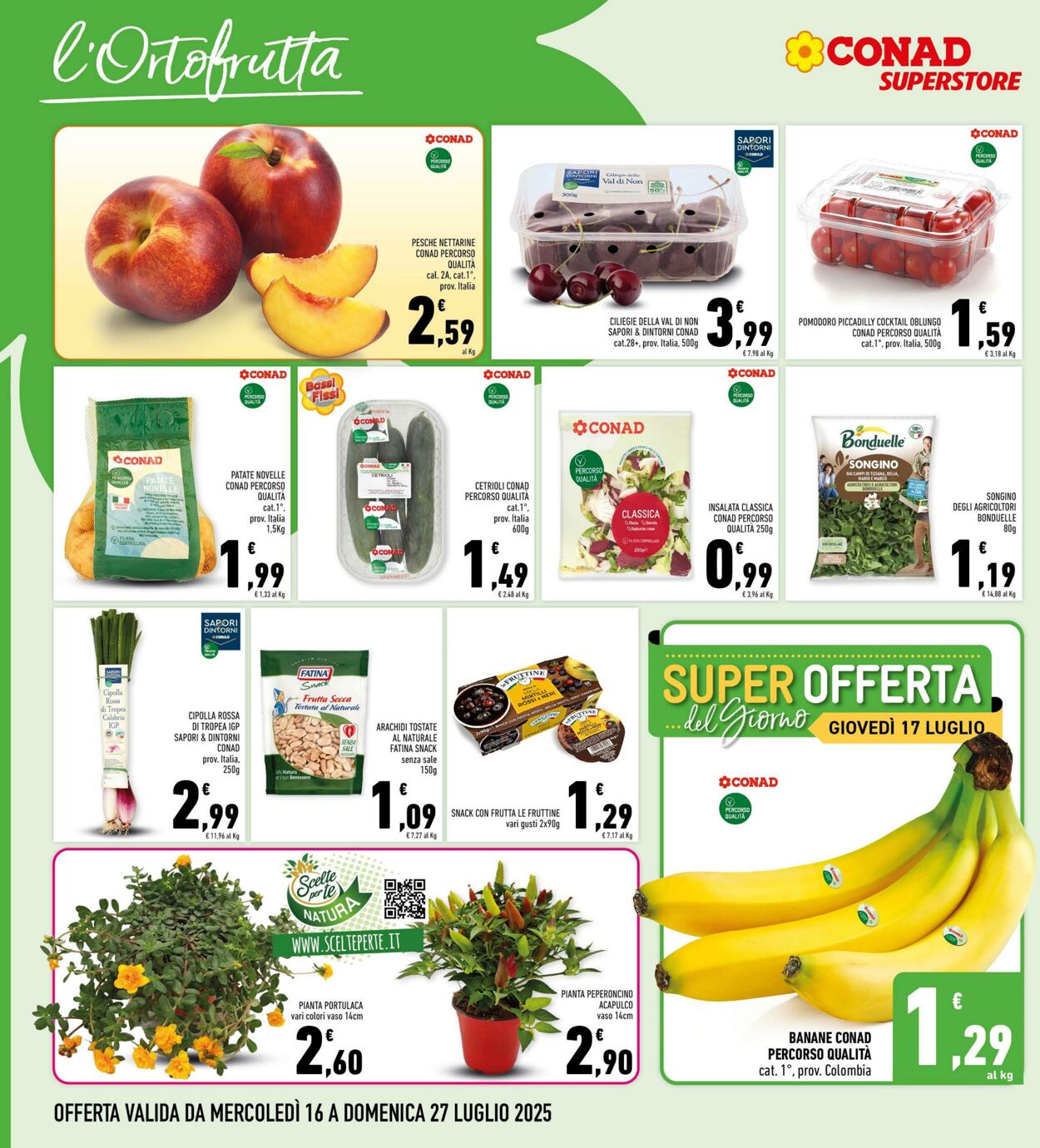 Volantino Conad 25.07.2025 - 25.07.2025