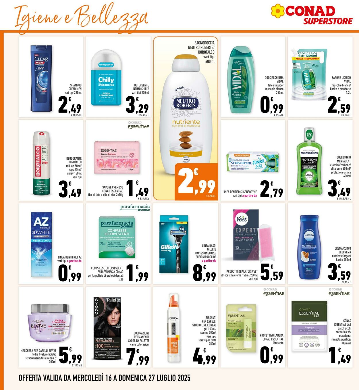 Volantino Conad 25.07.2025 - 25.07.2025