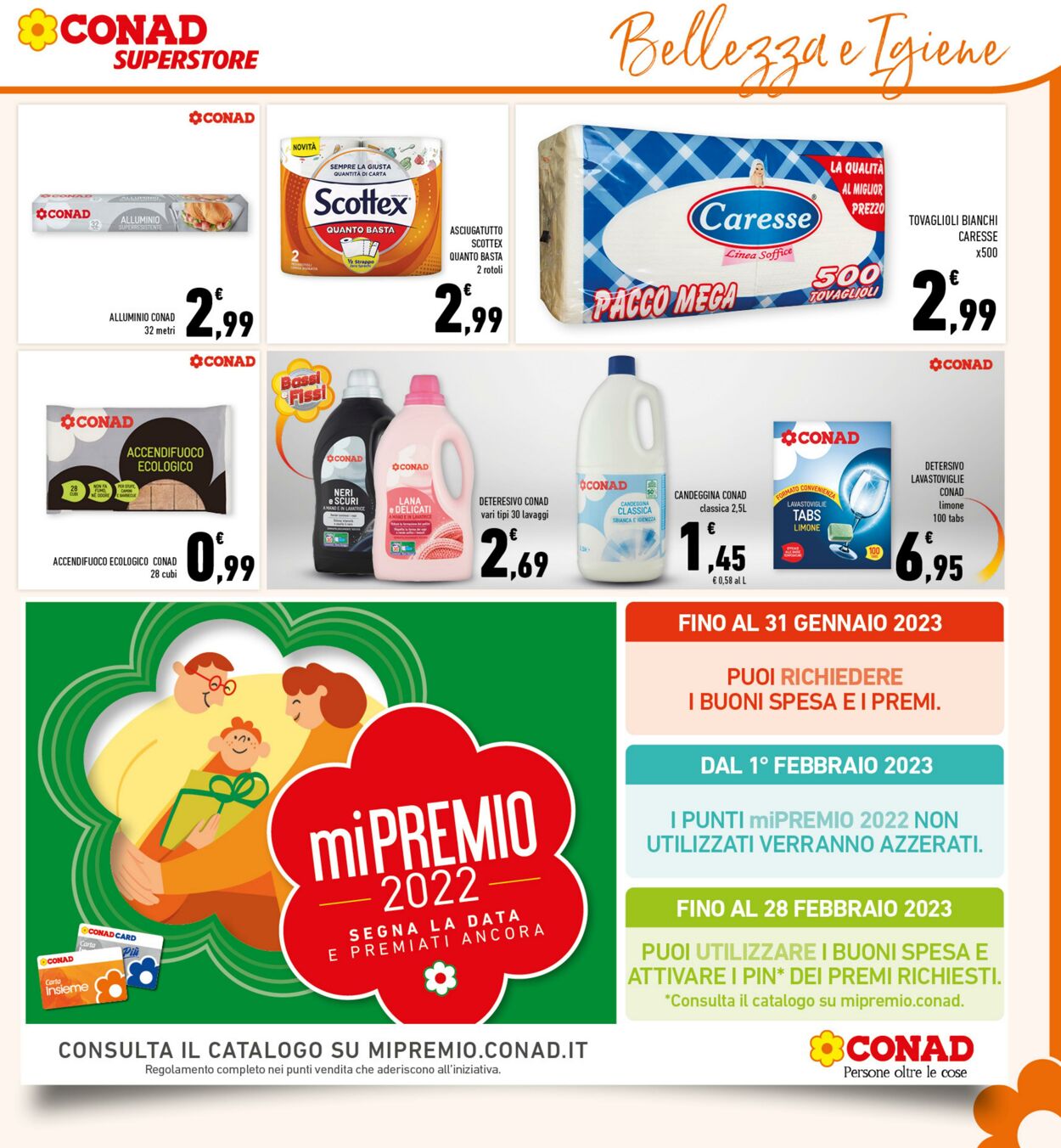 Volantino Conad 18.01.2023 - 29.01.2023