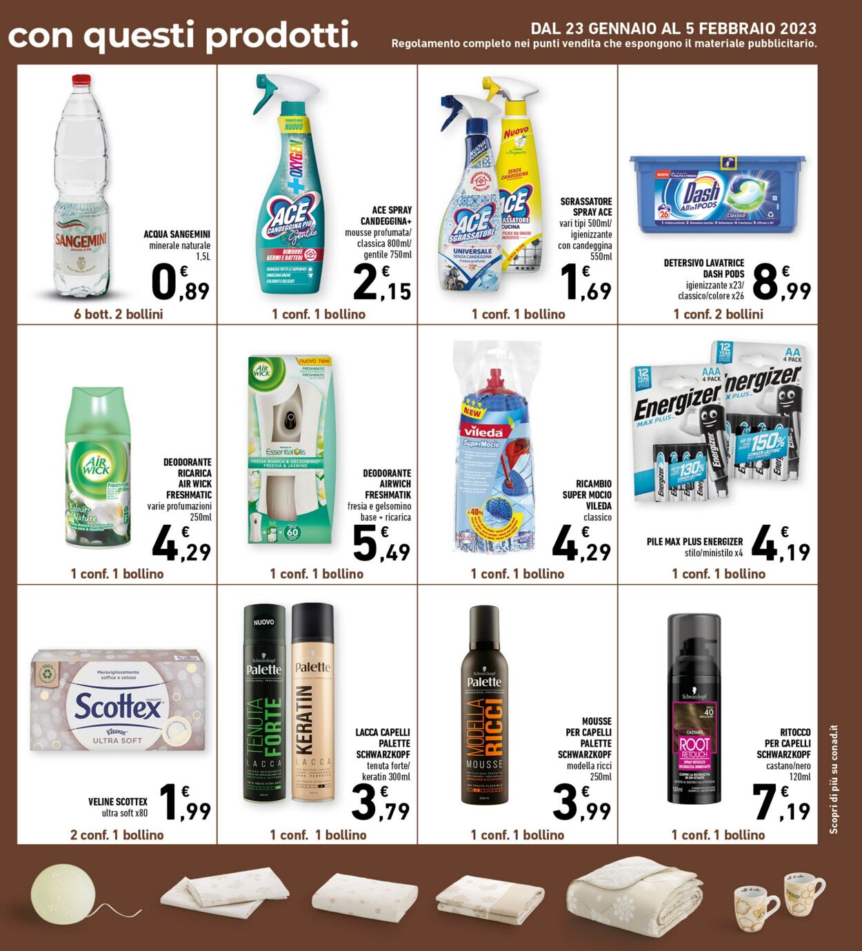 Volantino Conad 18.01.2023 - 29.01.2023