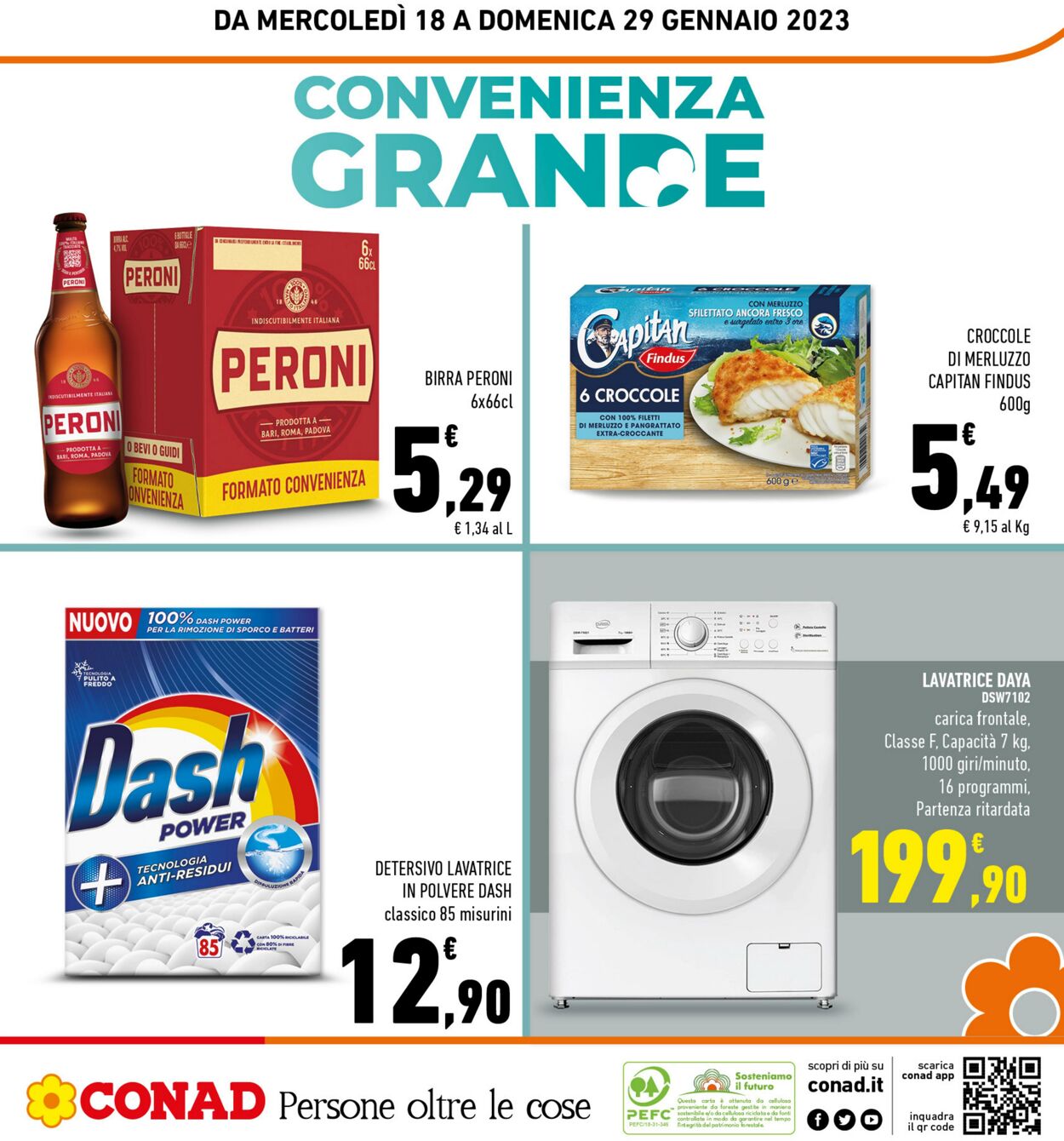 Volantino Conad 18.01.2023 - 29.01.2023