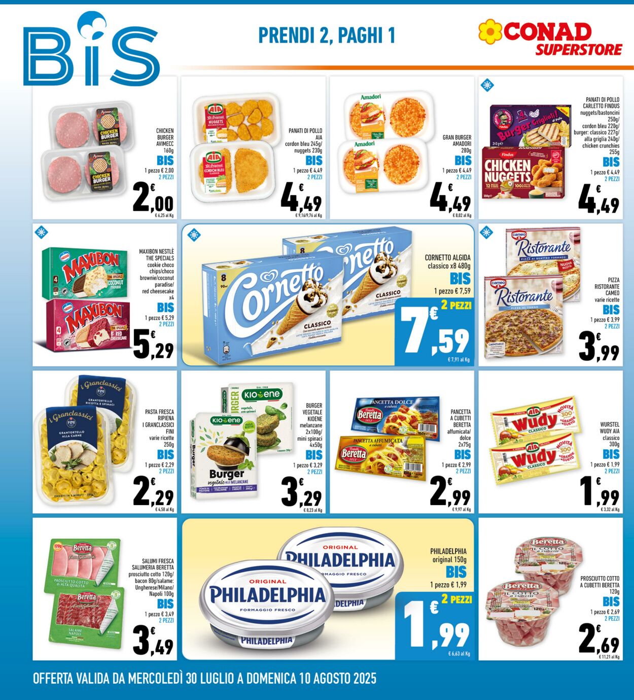 Volantino Conad 07.08.2025 - 07.08.2025