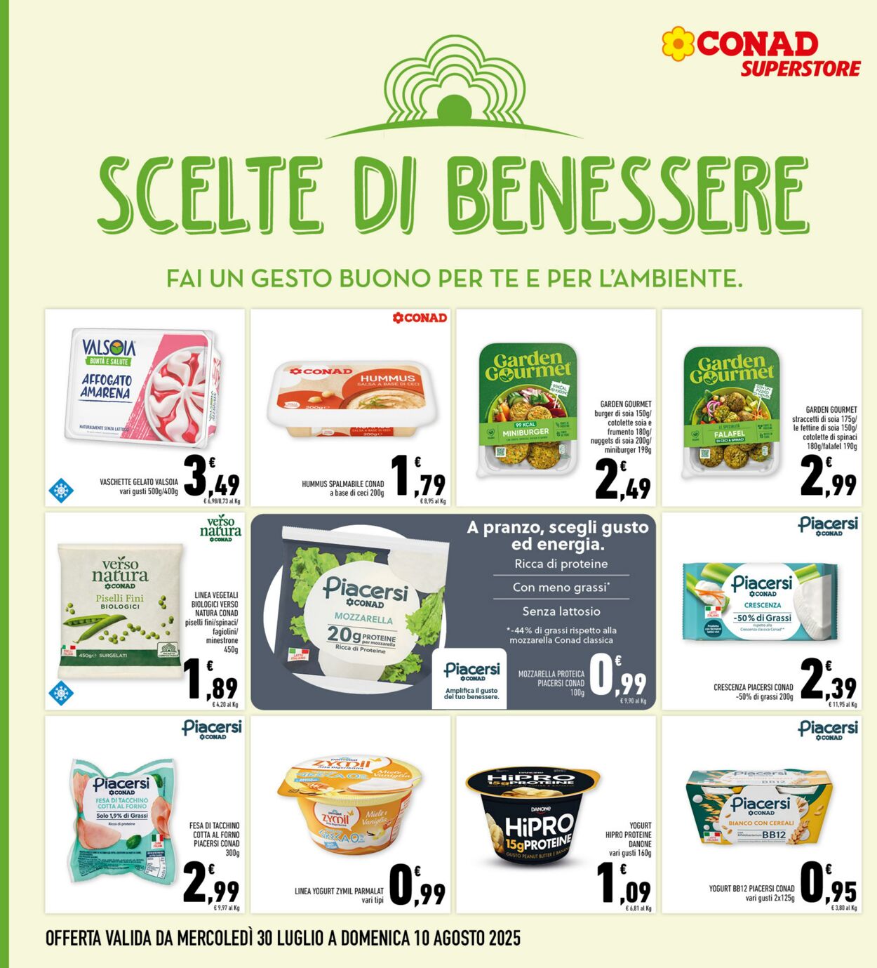 Volantino Conad 07.08.2025 - 07.08.2025