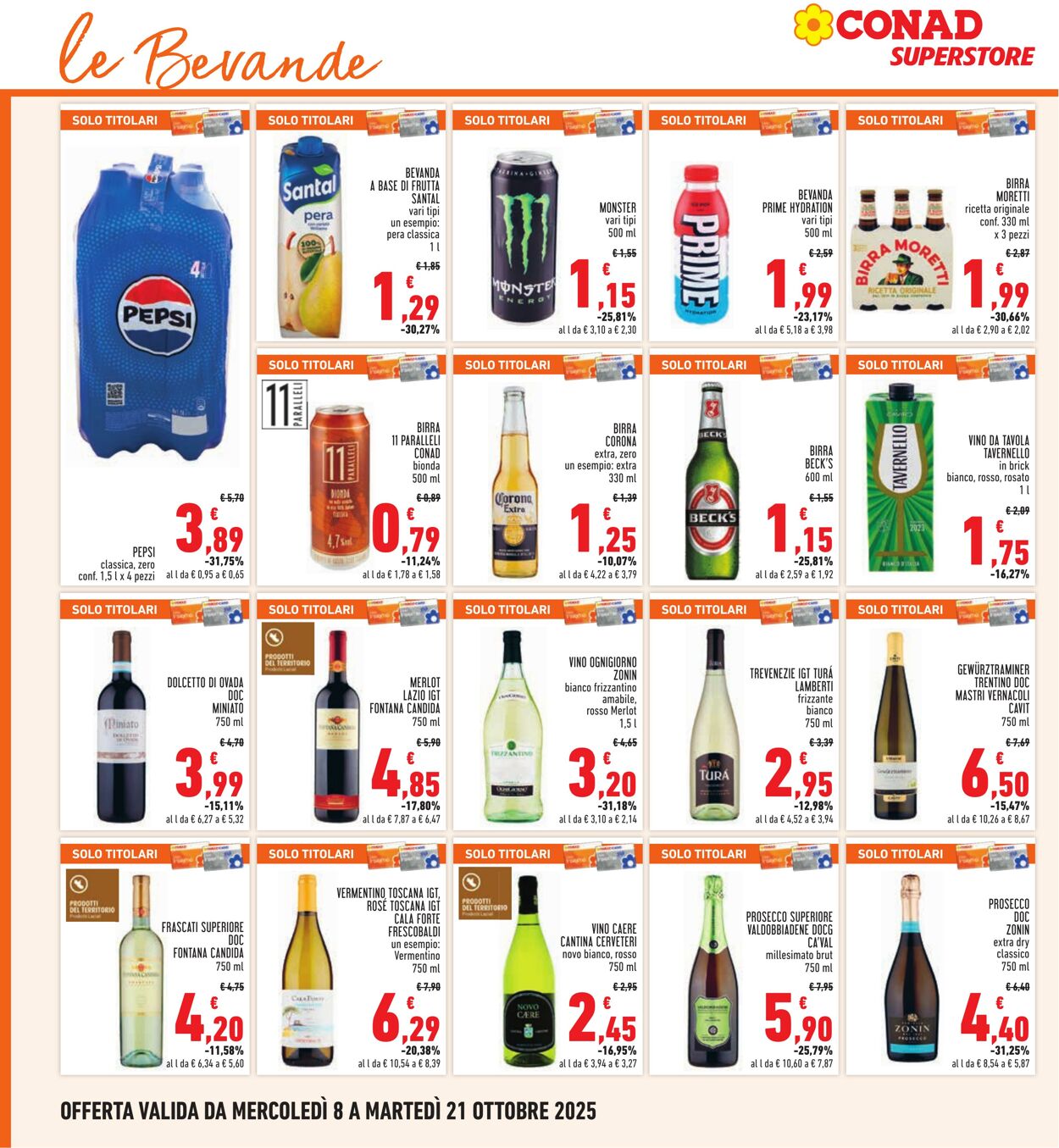Volantino Conad 04.10.2025 - 04.10.2025