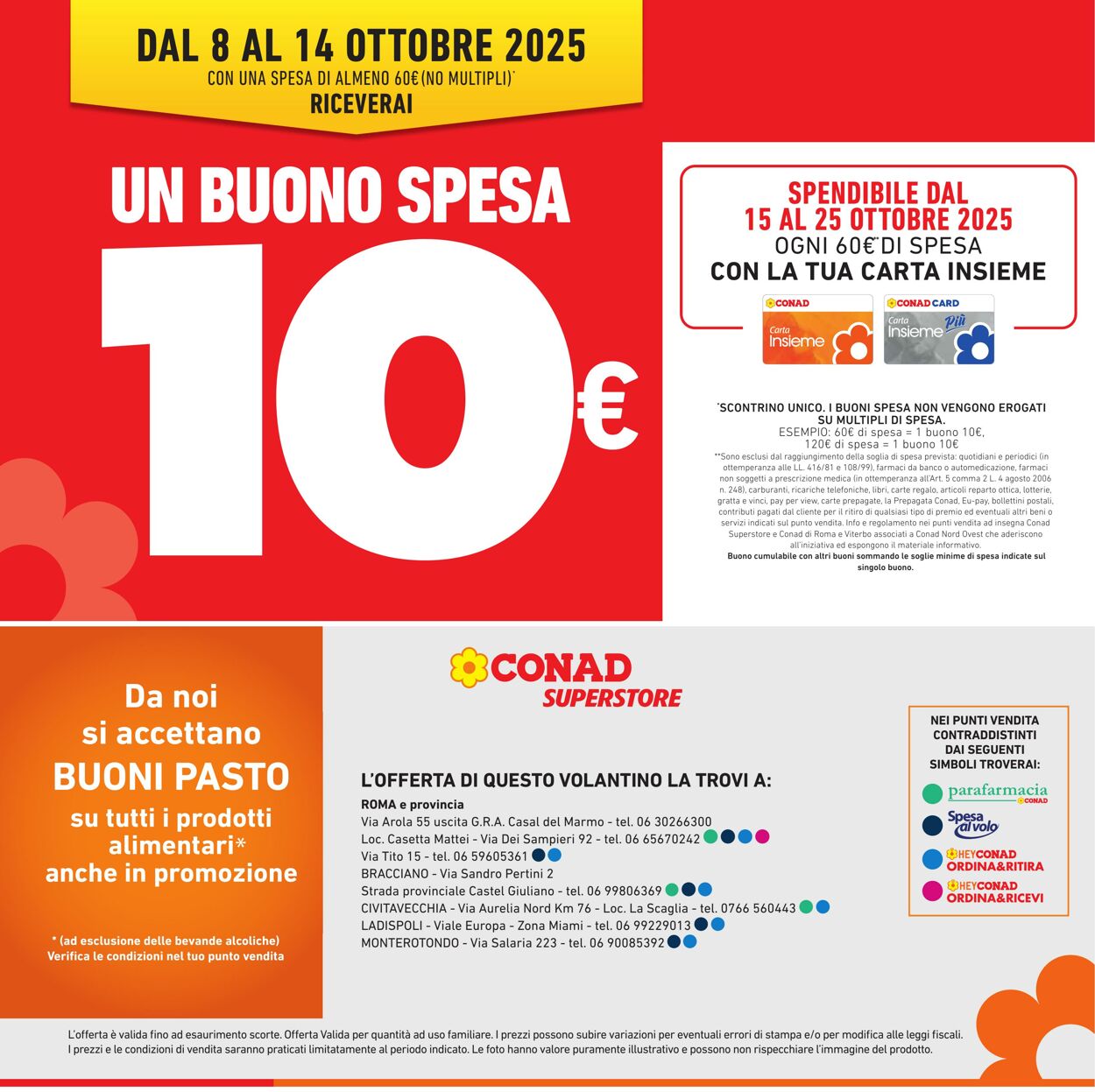 Volantino Conad 04.10.2025 - 04.10.2025