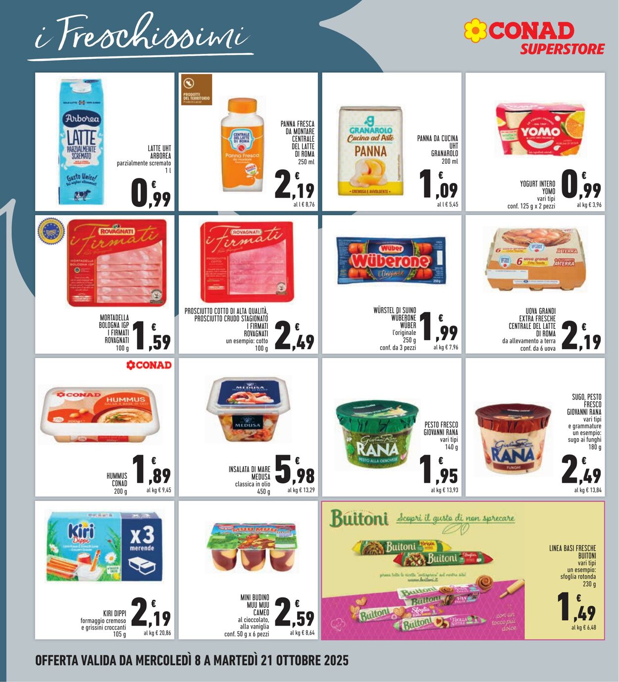Volantino Conad 04.10.2025 - 04.10.2025