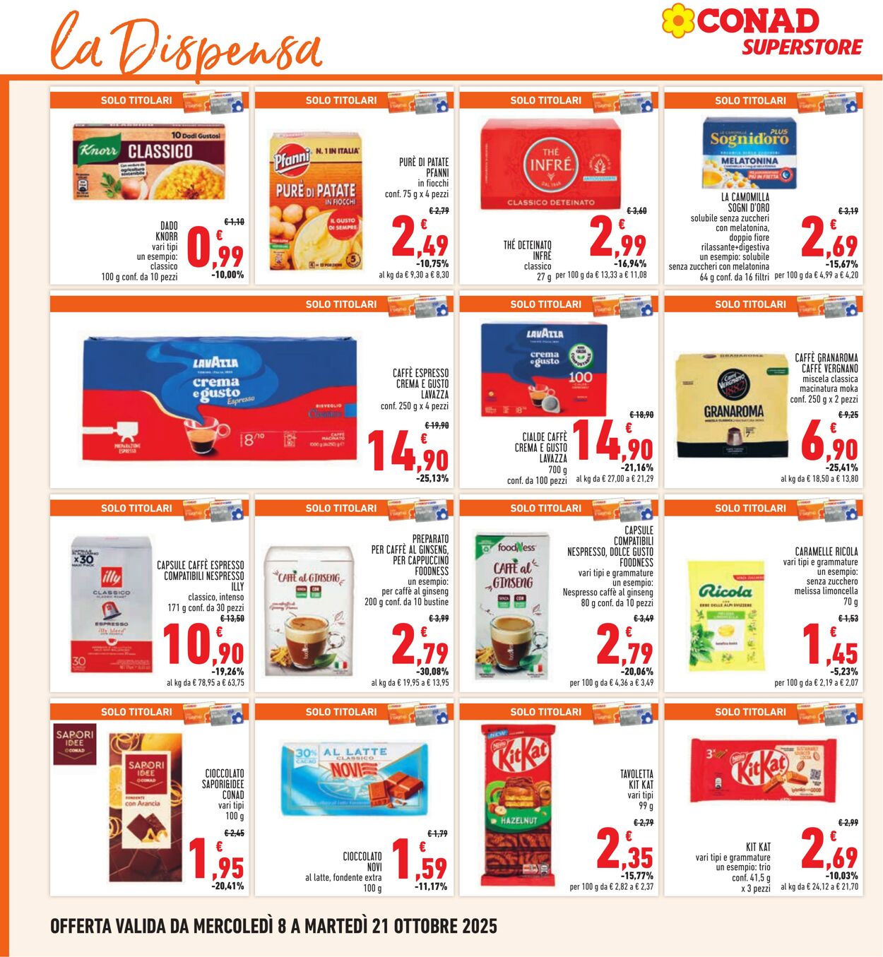 Volantino Conad 02.10.2025 - 02.10.2025