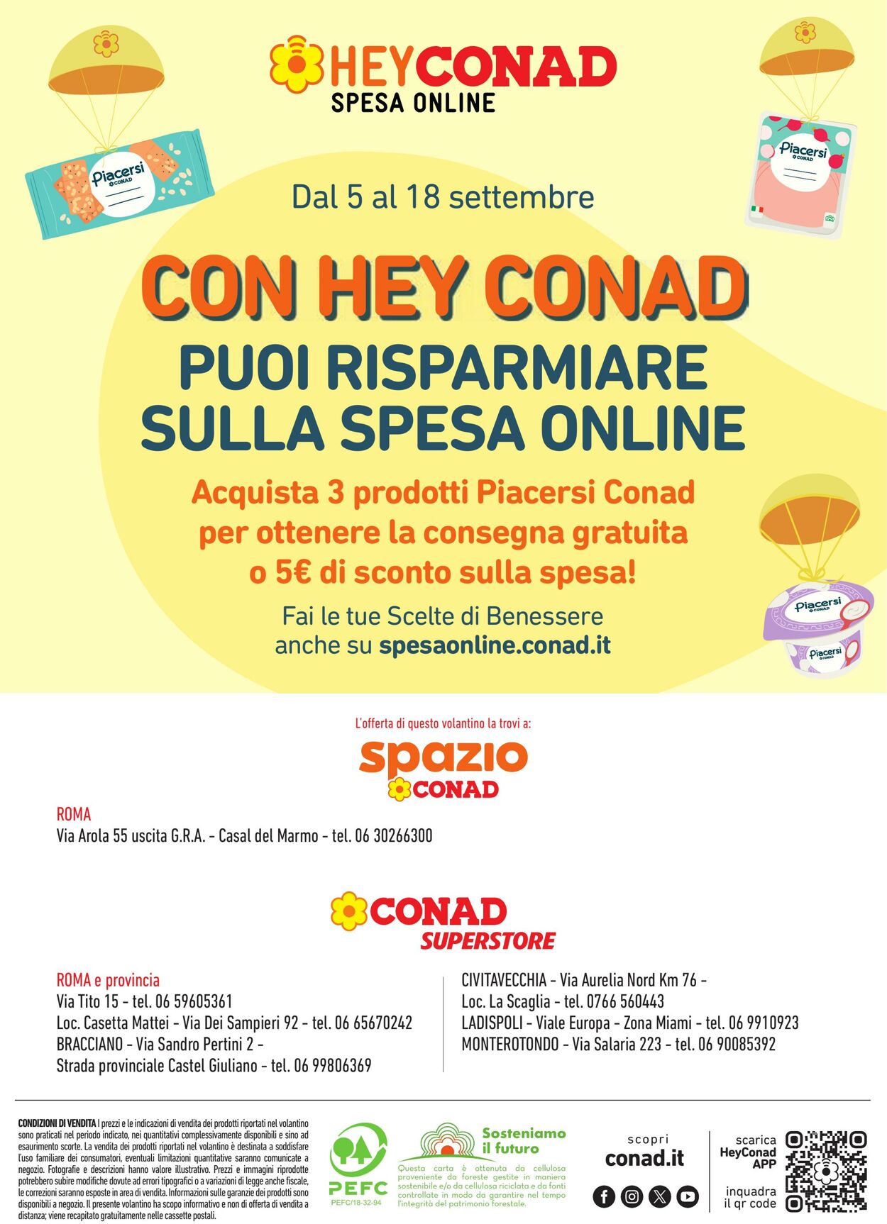 Volantino Conad 05.08.2024 - 28.09.2024