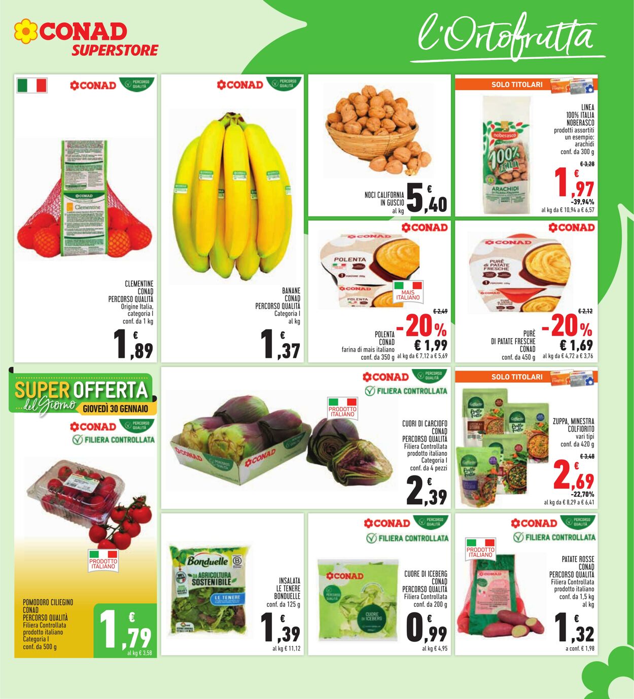 Volantino Conad 29.01.2025 - 11.02.2025