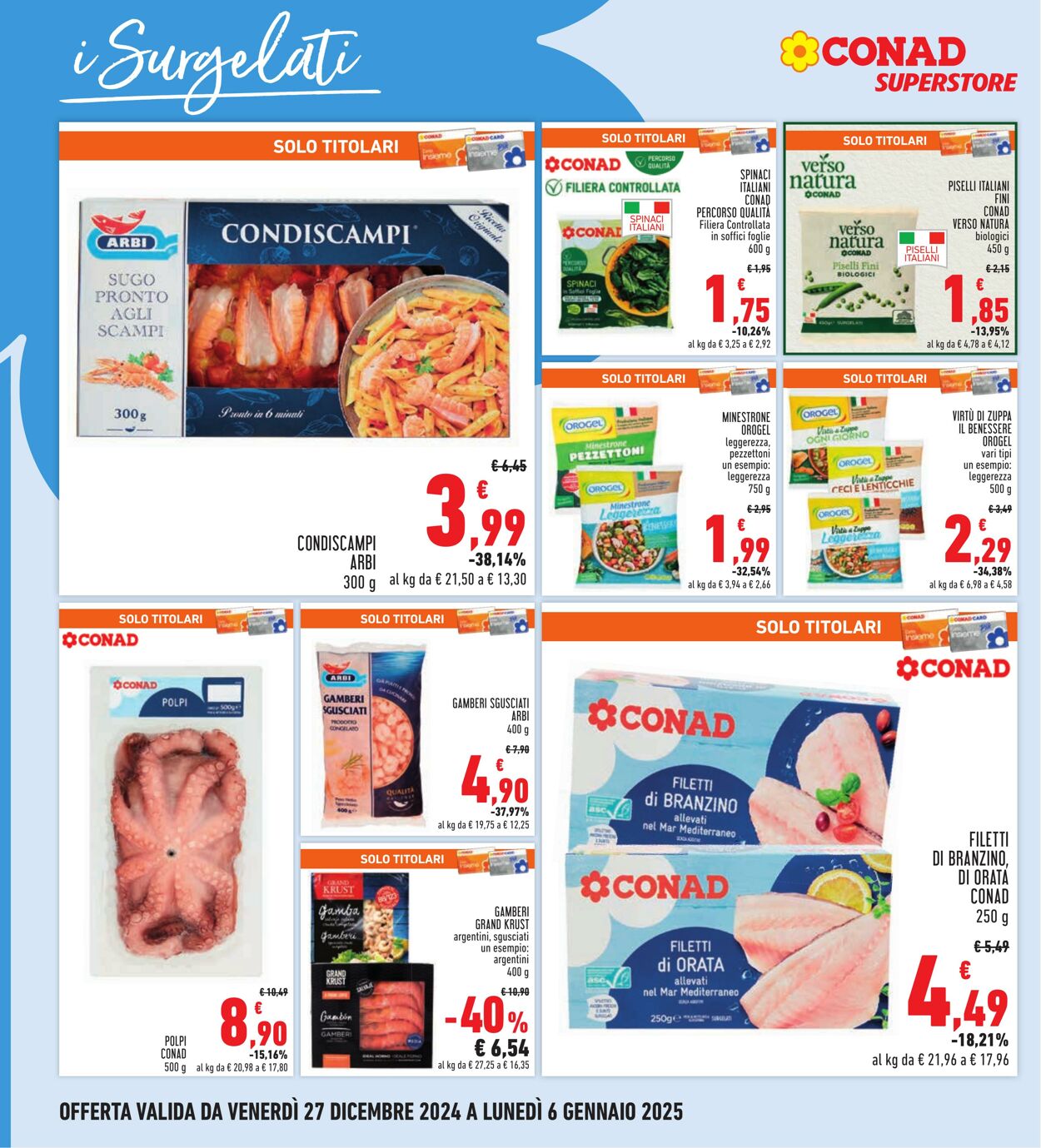 Volantino Conad 27.12.2024 - 06.01.2025