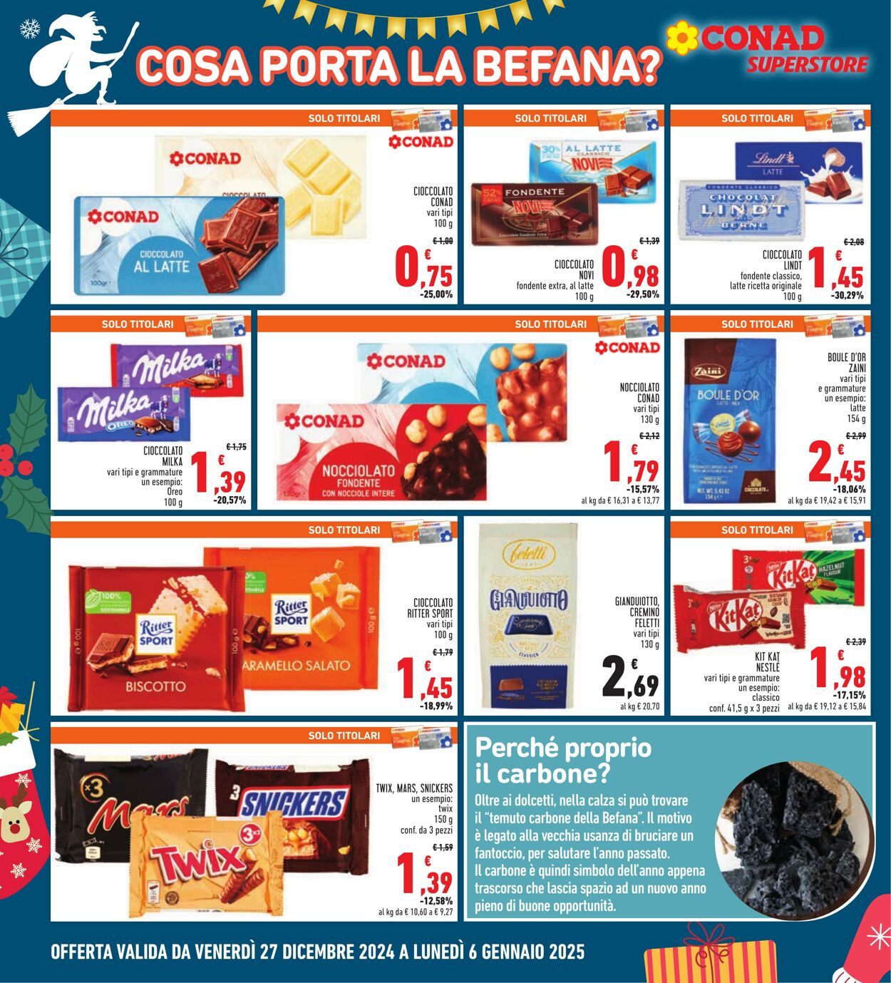 Volantino Conad 27.12.2024 - 06.01.2025