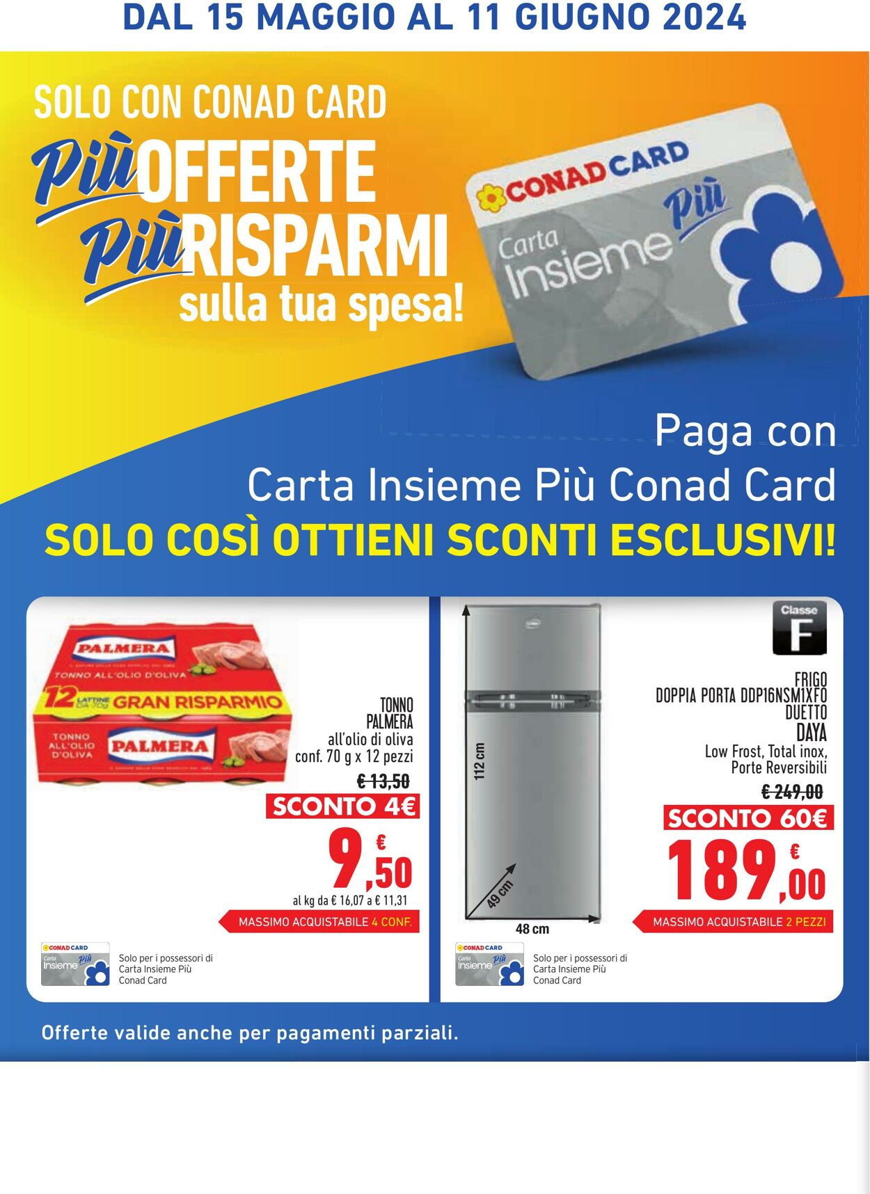 Volantino Conad 15.05.2024 - 11.06.2024