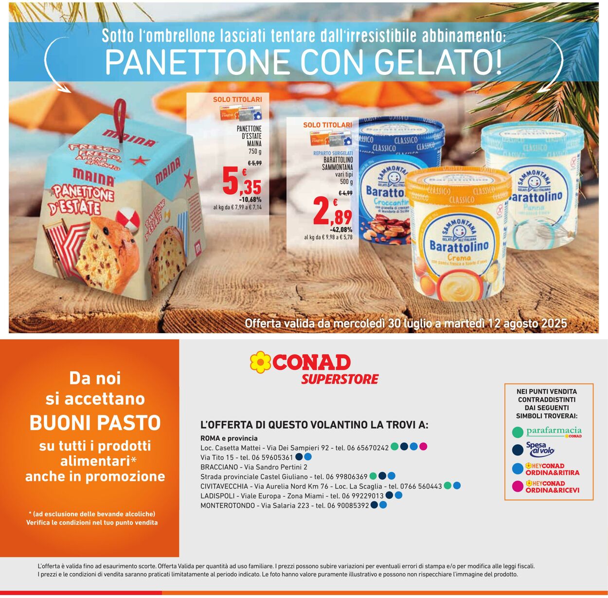 Volantino Conad 09.08.2025 - 09.08.2025