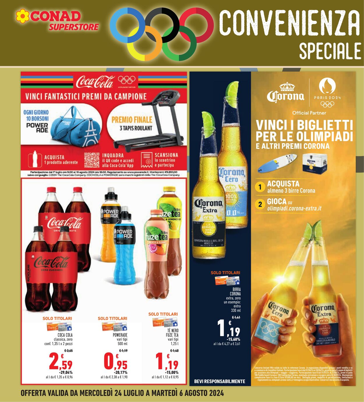 Volantino Conad 24.07.2024 - 06.08.2024