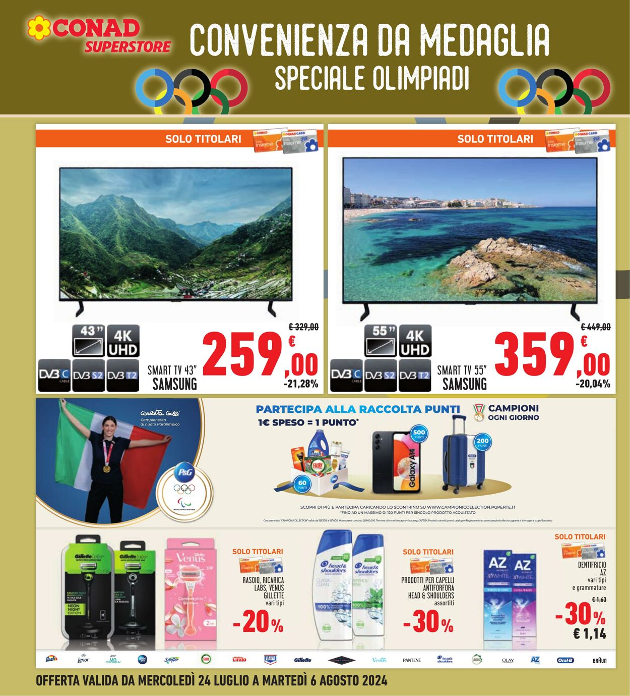 Volantino Conad 24.07.2024 - 06.08.2024