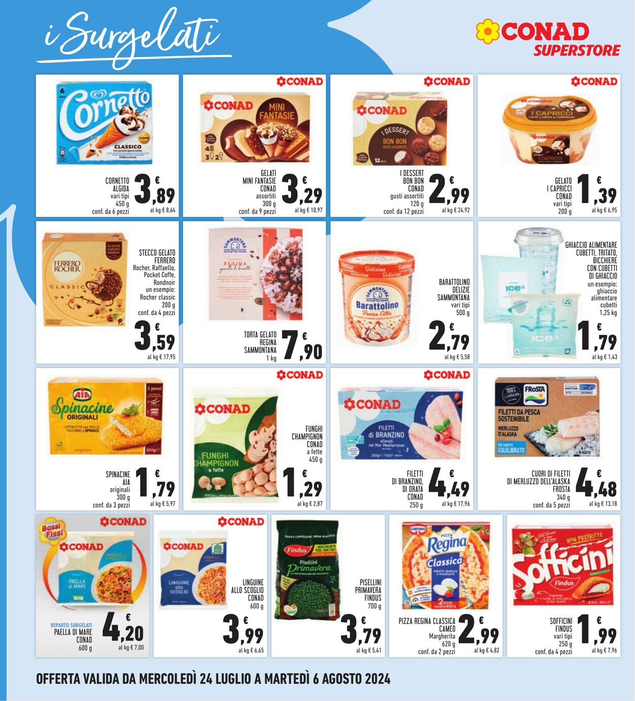 Volantino Conad 24.07.2024 - 06.08.2024