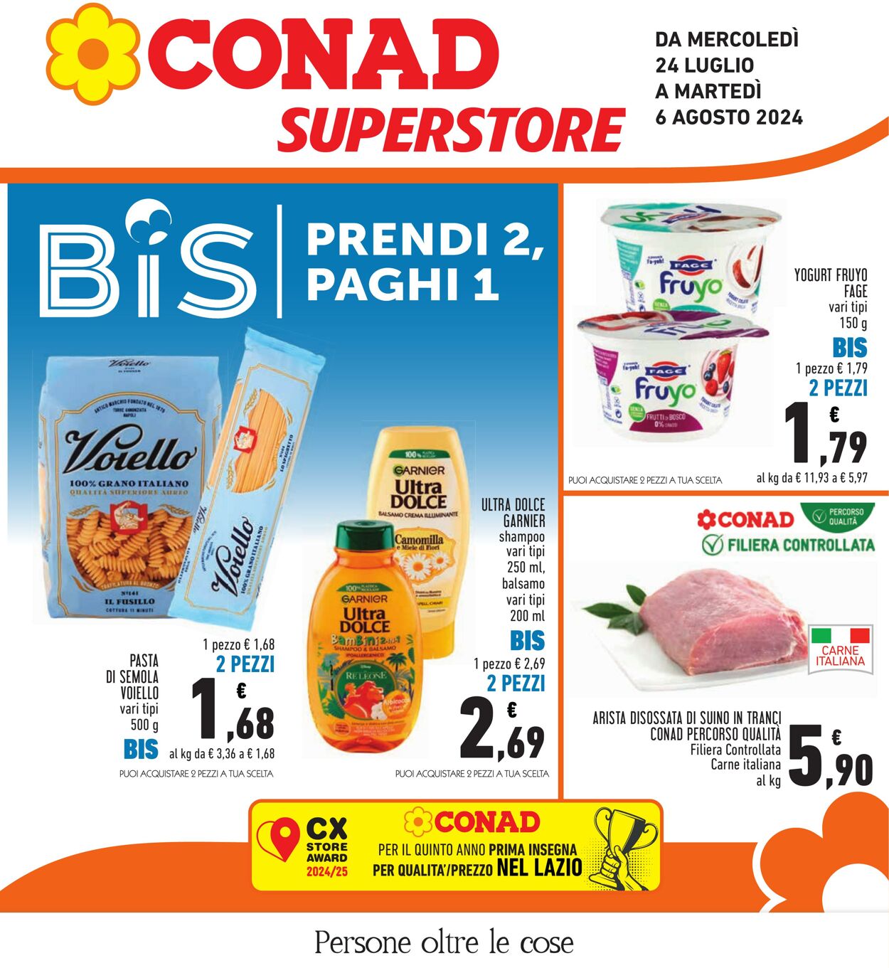 Volantino Conad 24.07.2024 - 06.08.2024