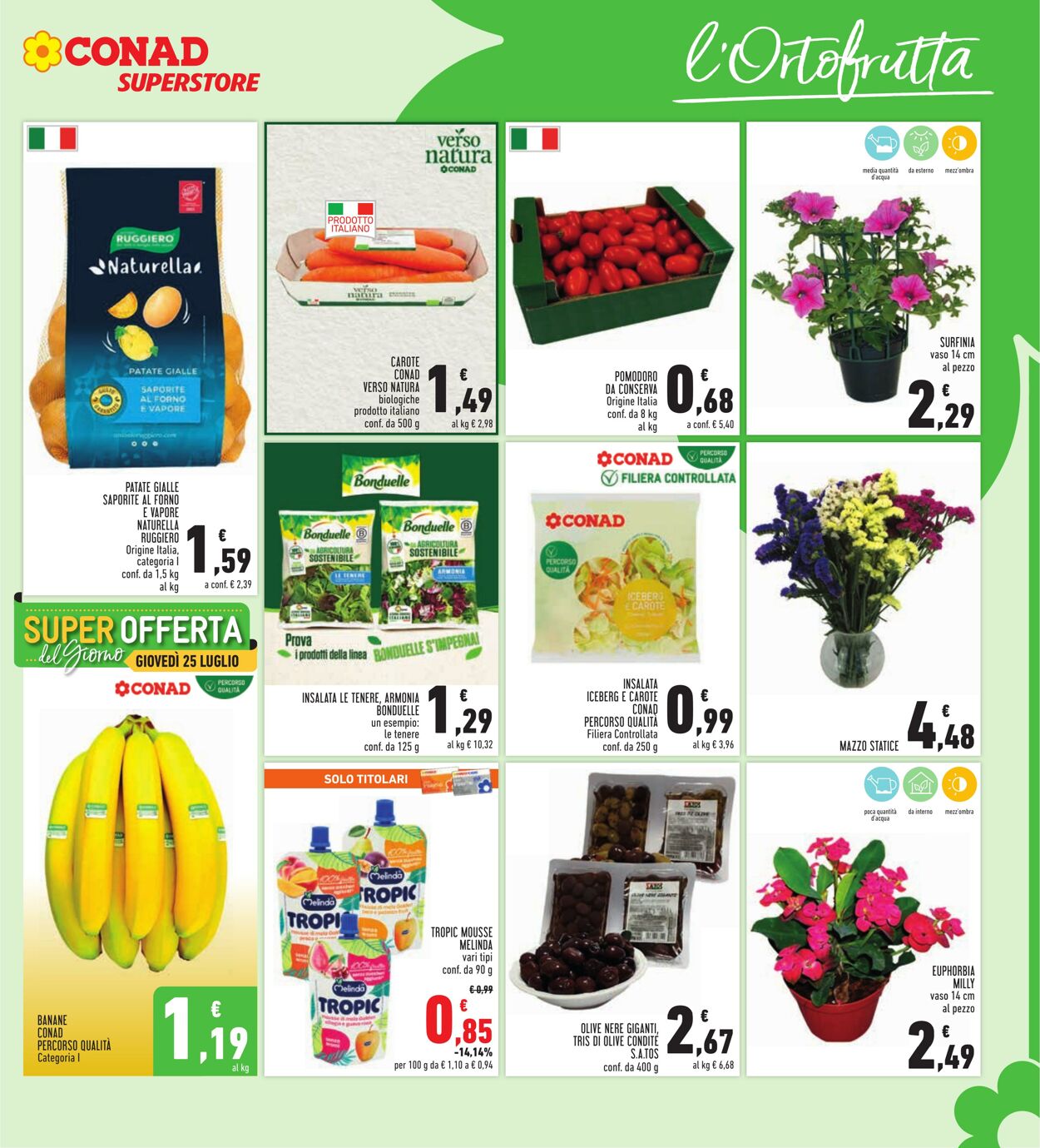 Volantino Conad 24.07.2024 - 06.08.2024