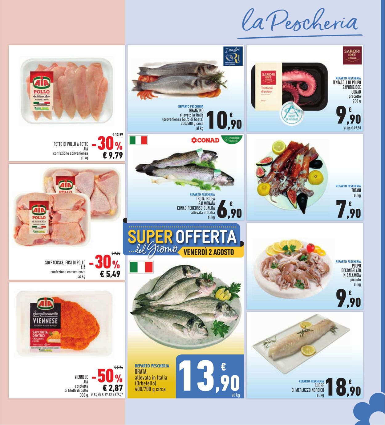 Volantino Conad 24.07.2024 - 06.08.2024