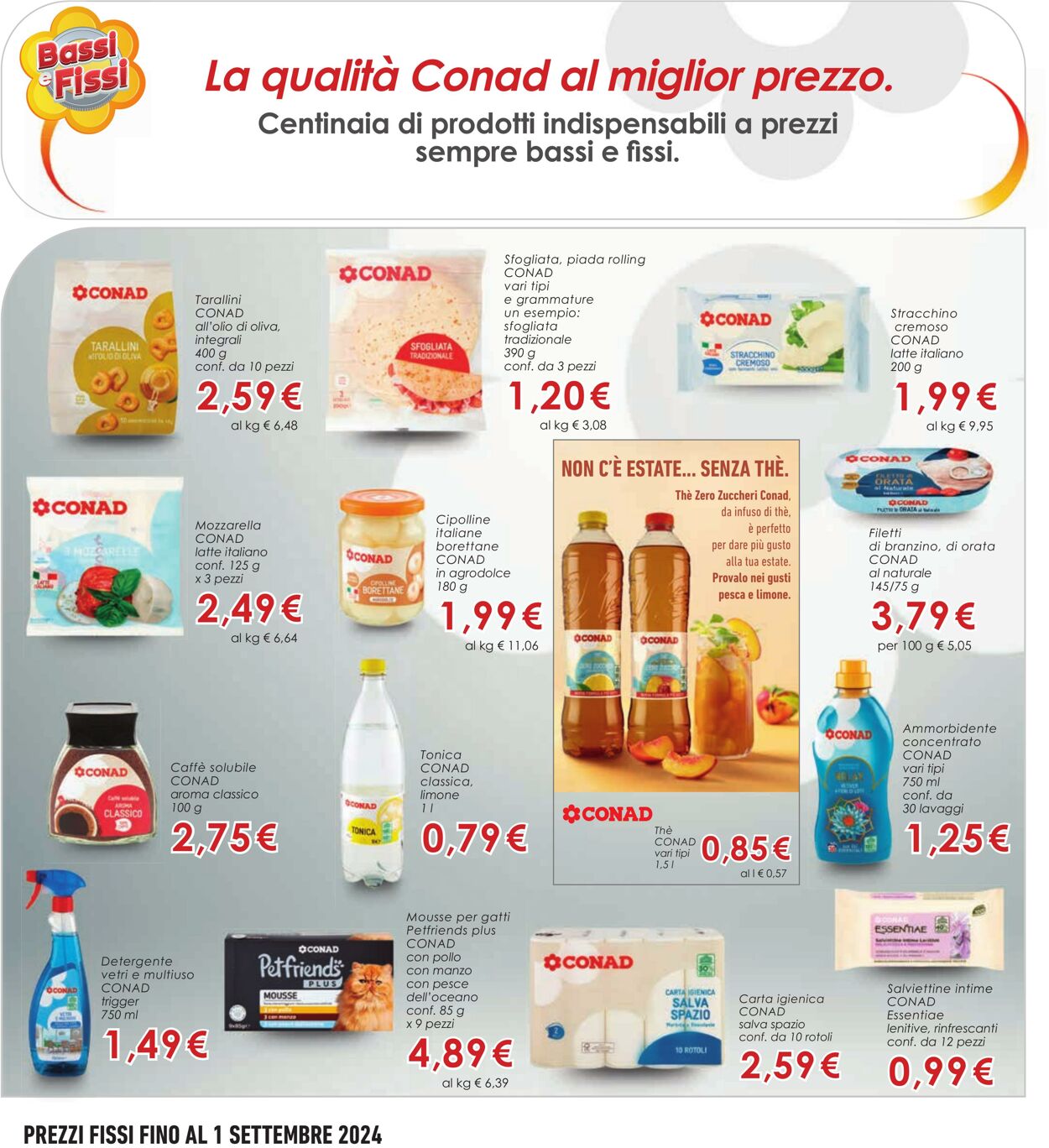 Volantino Conad 24.07.2024 - 06.08.2024