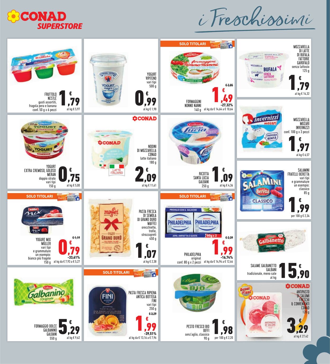 Volantino Conad 24.07.2024 - 06.08.2024